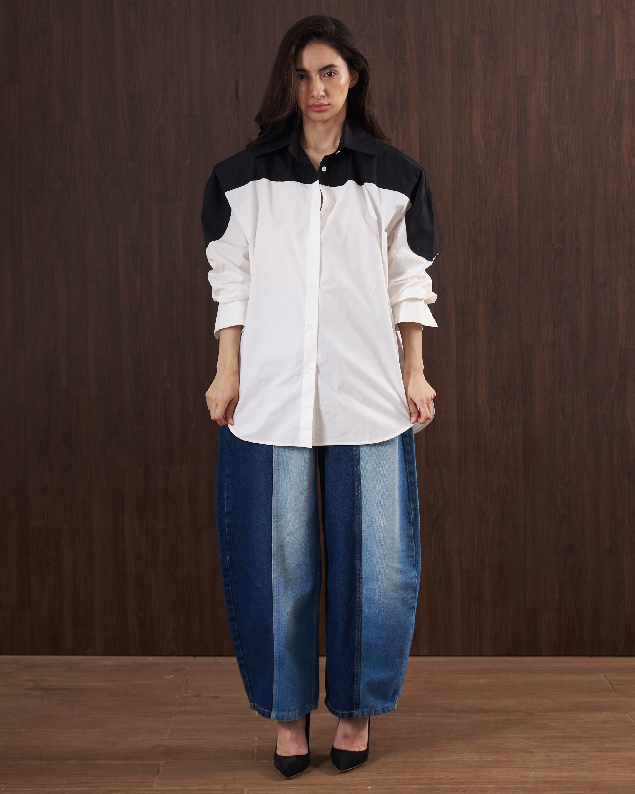 Colour Block Shirt