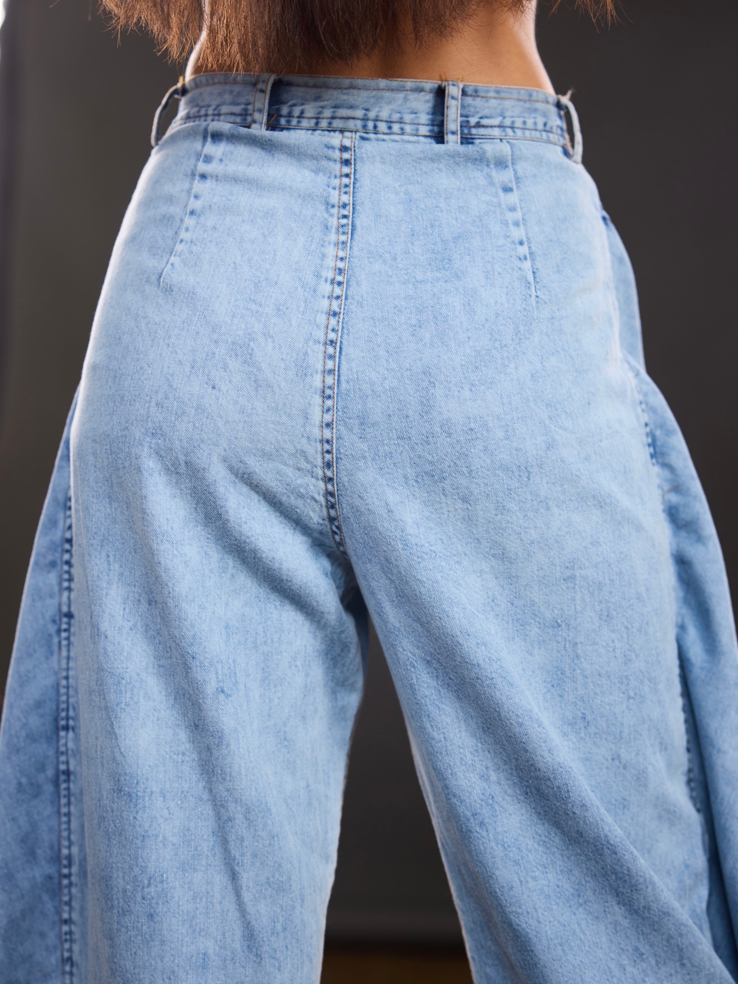 Panel Wide Leg jeans