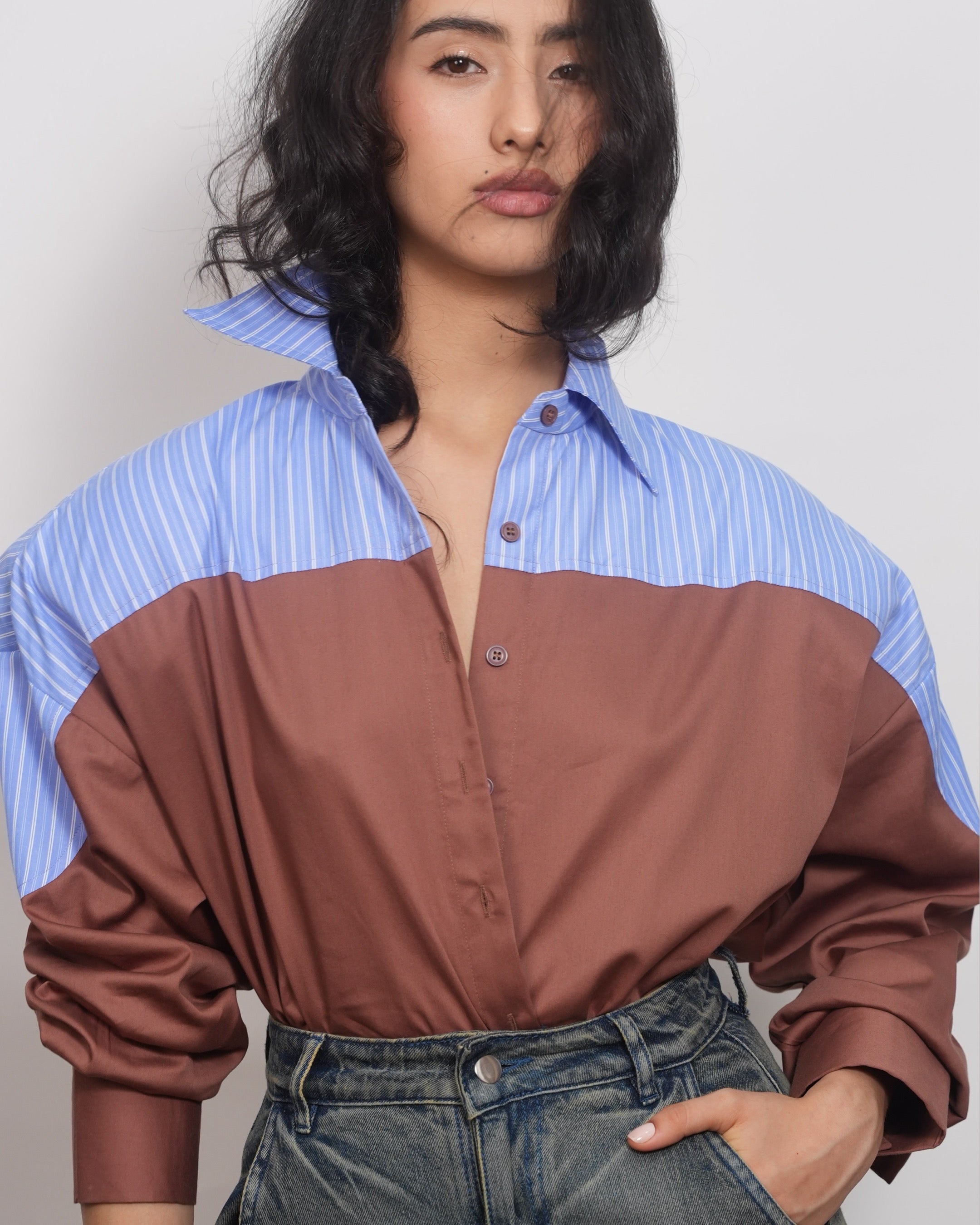 Colour Block Shirt