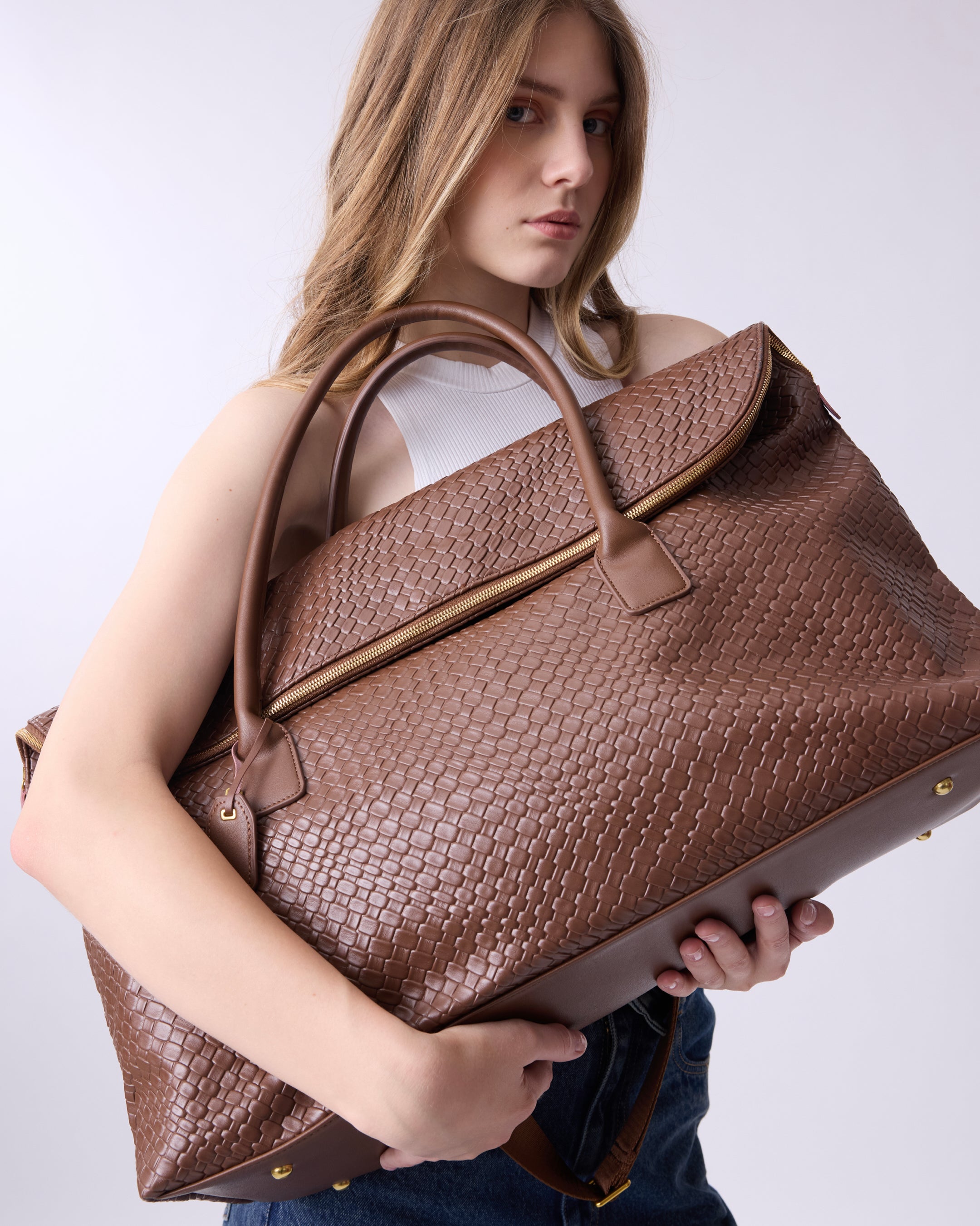 Voyage Woven Weekender