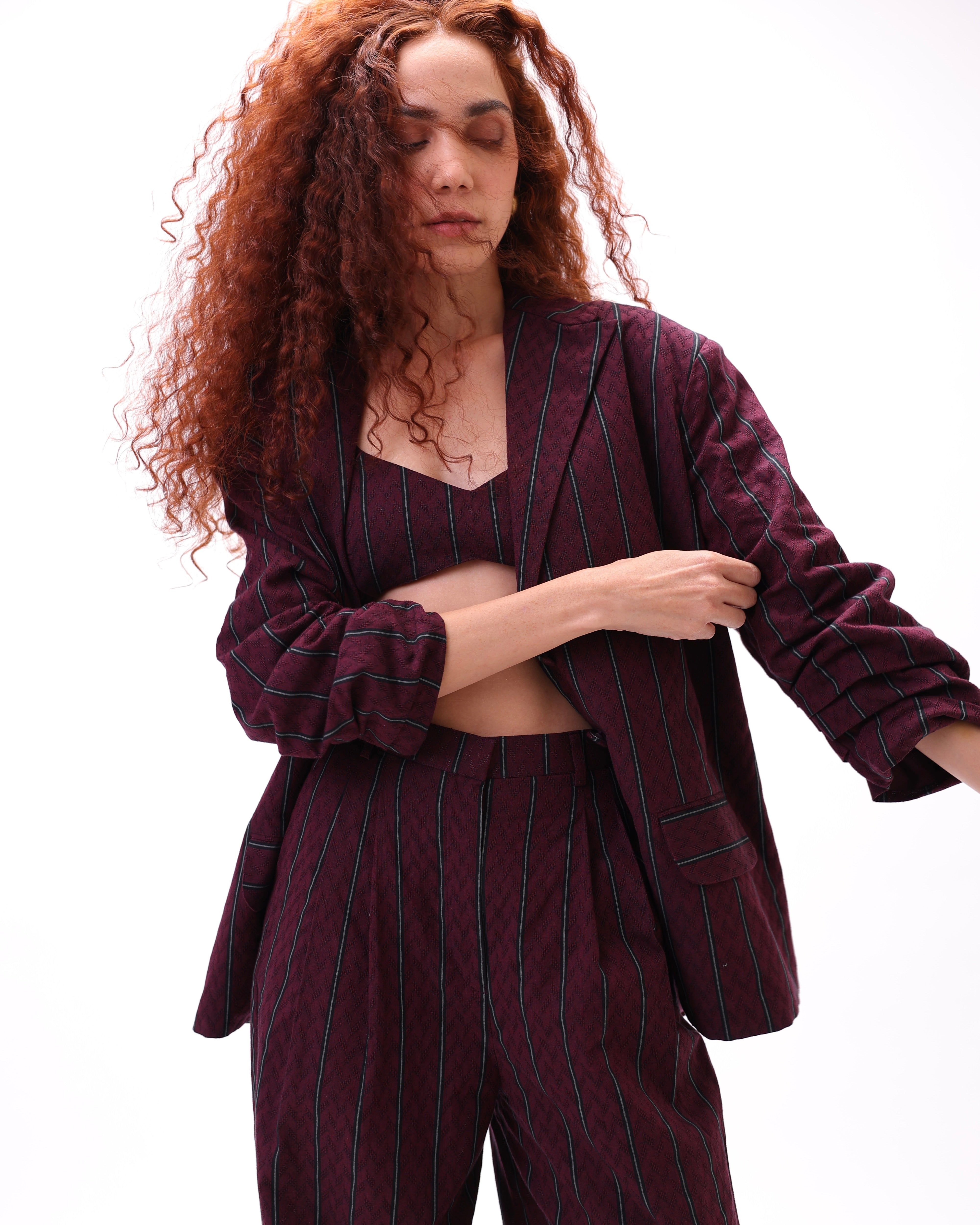 Verve Wine Blazer