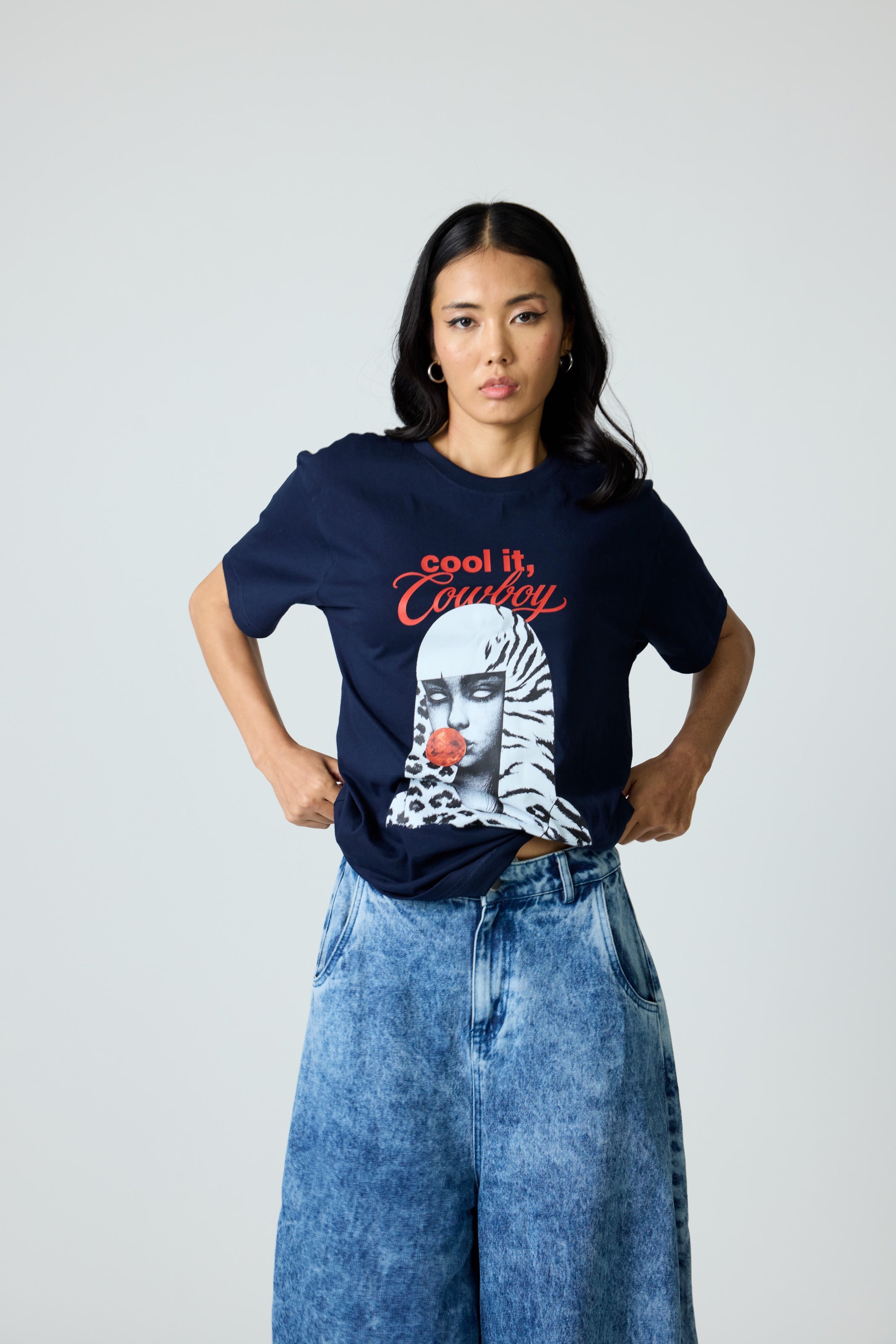 Cool It Cowboy tee