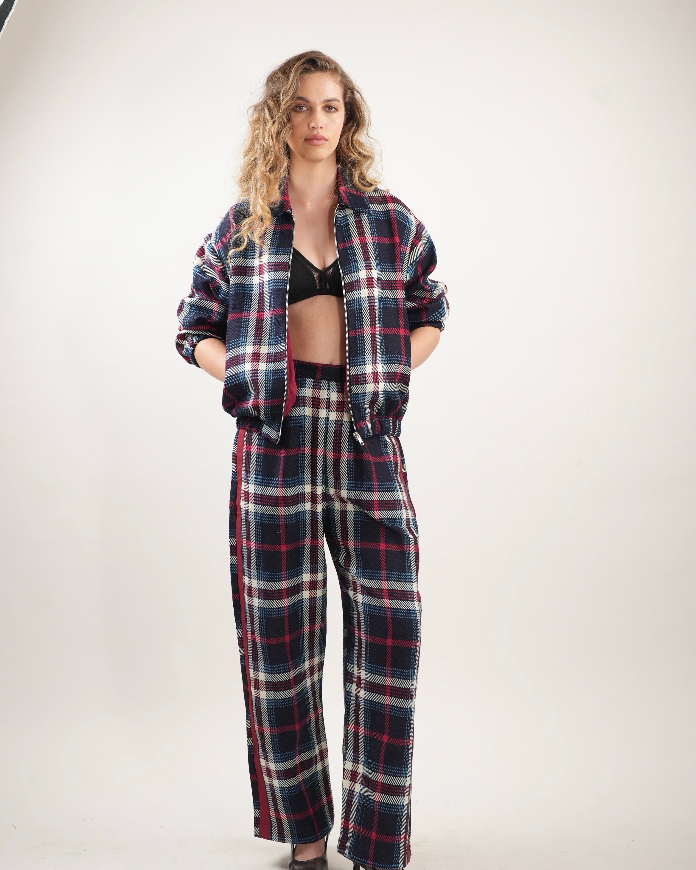 Tri-Colour Tartan pant
