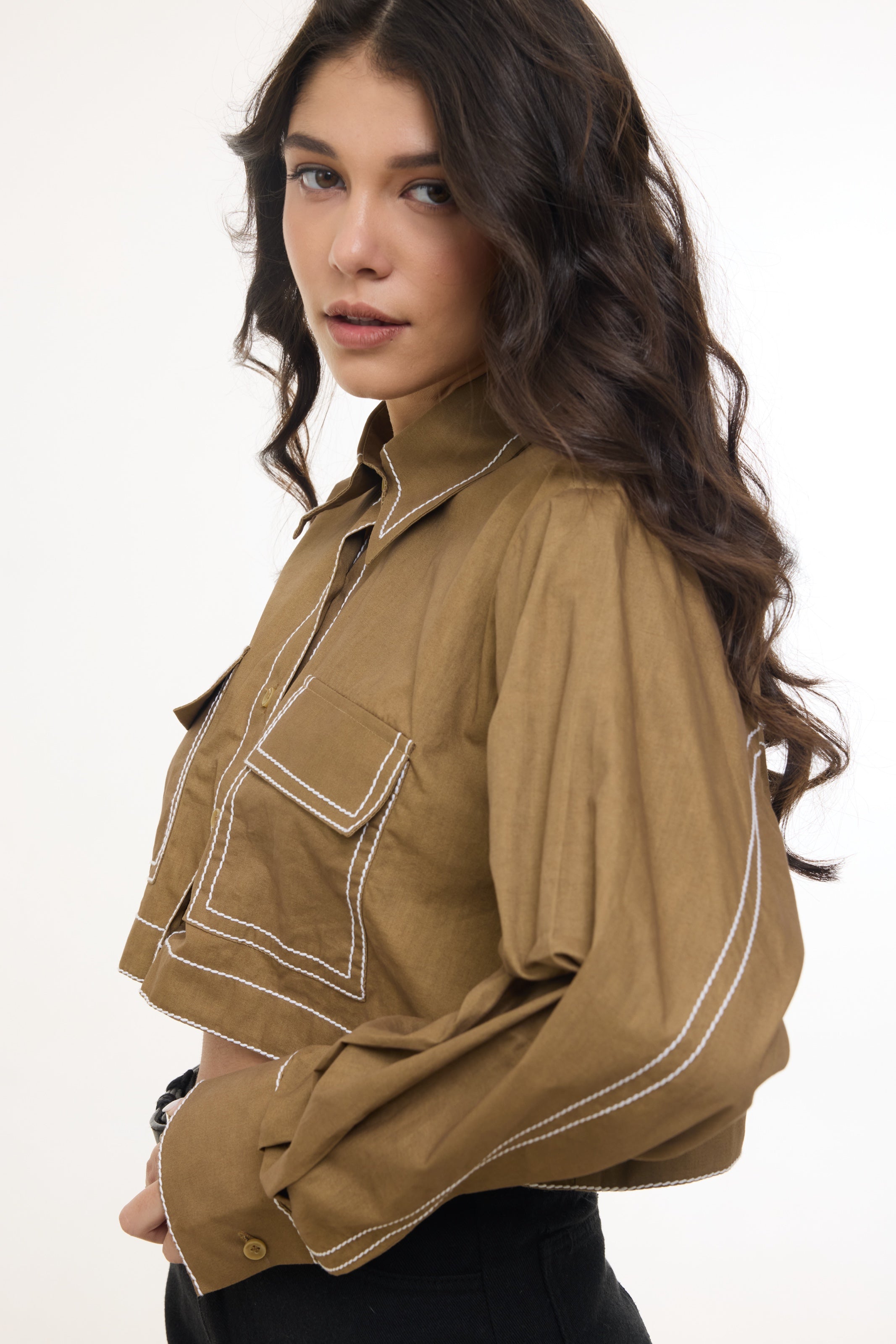 Erryn Crop Shirt