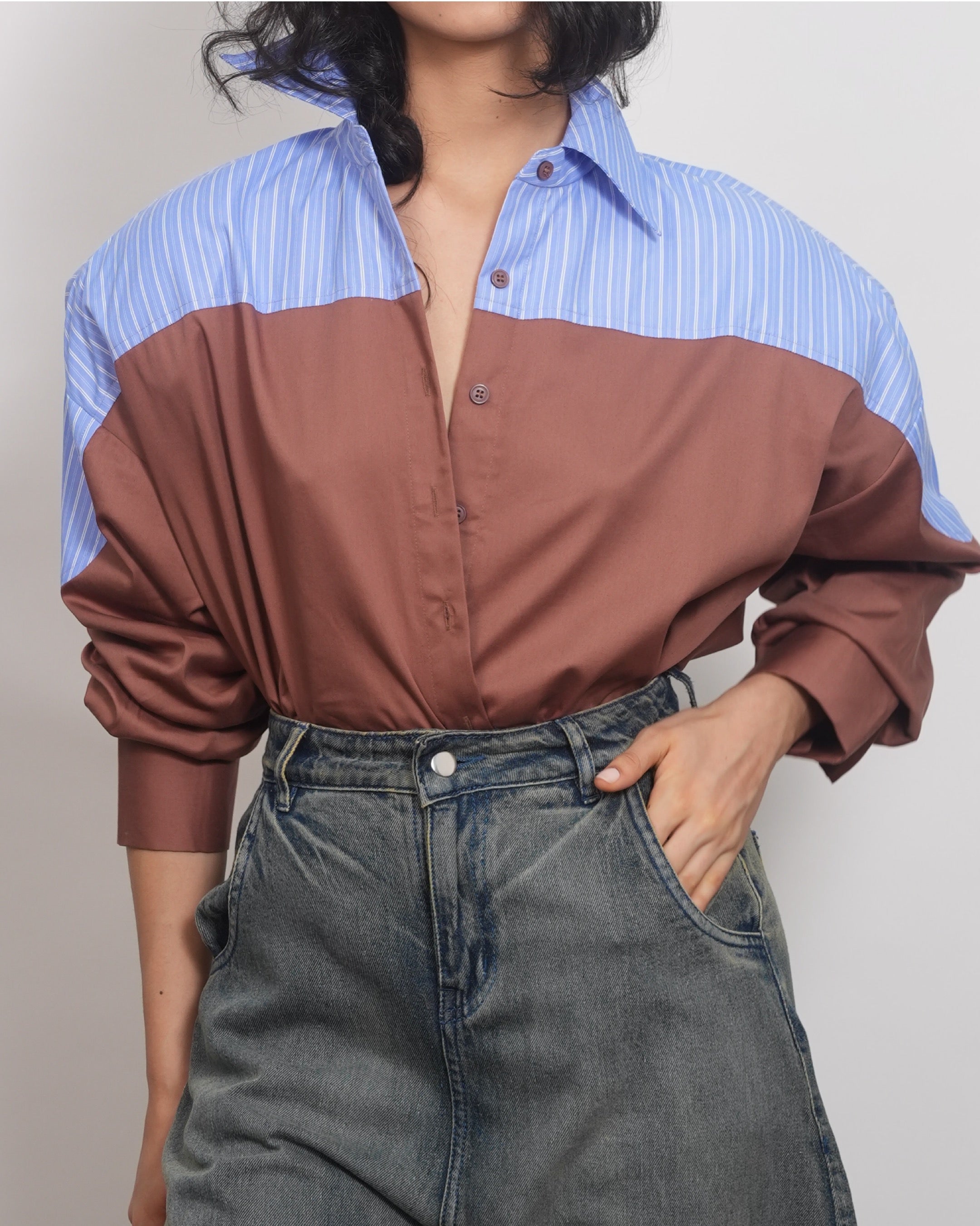 Colour Block Shirt