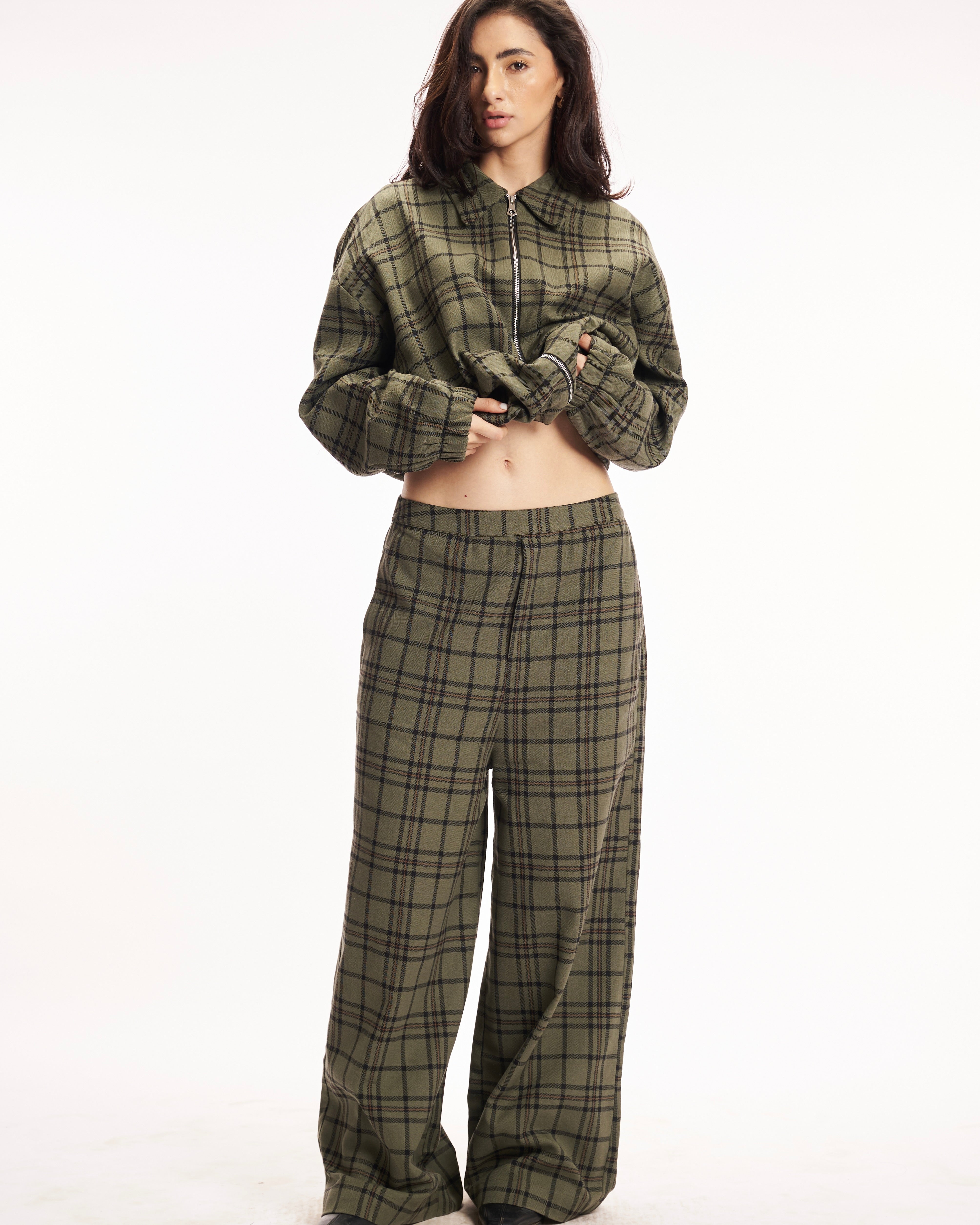 Tartan Green Trouser