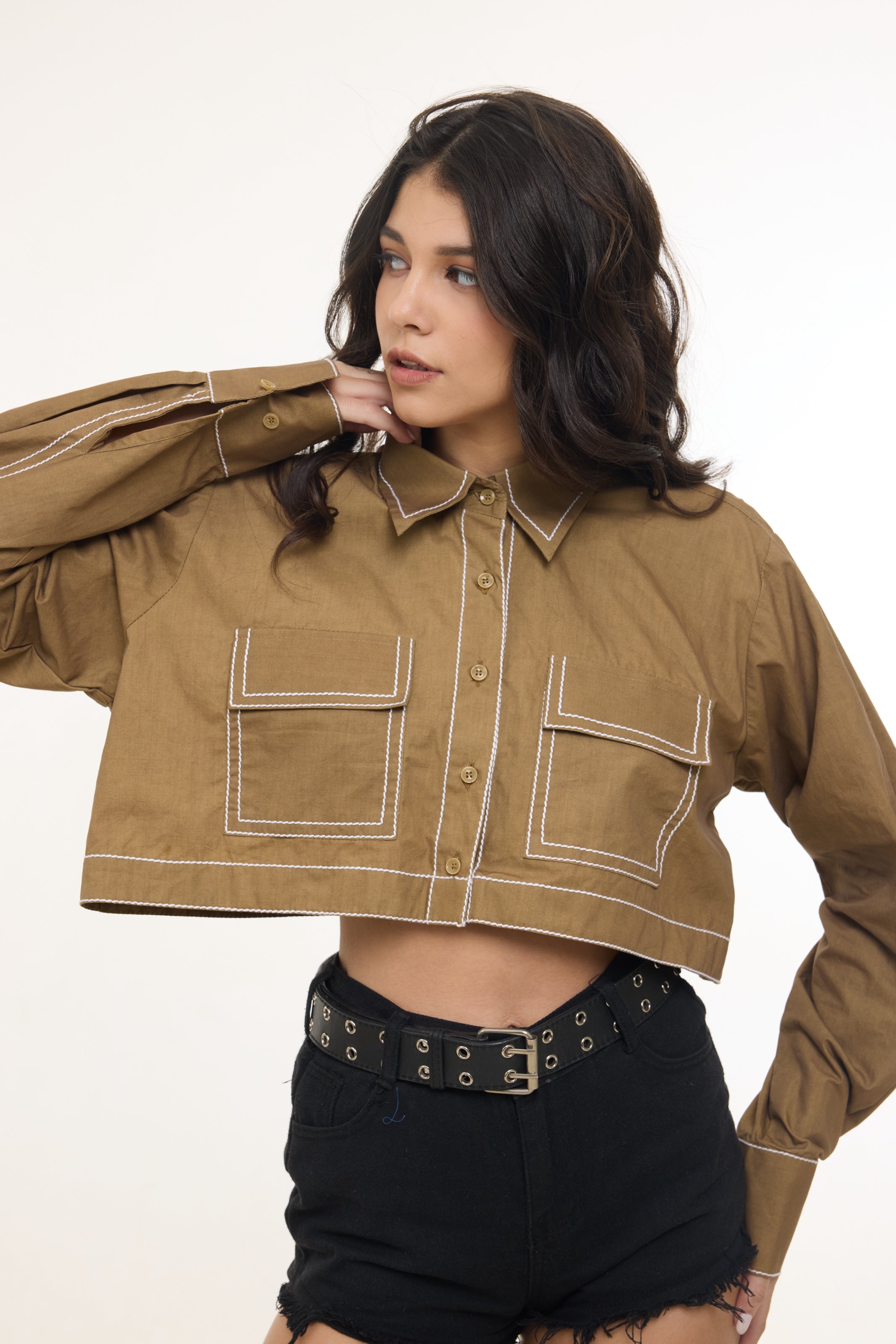 Erryn Crop Shirt