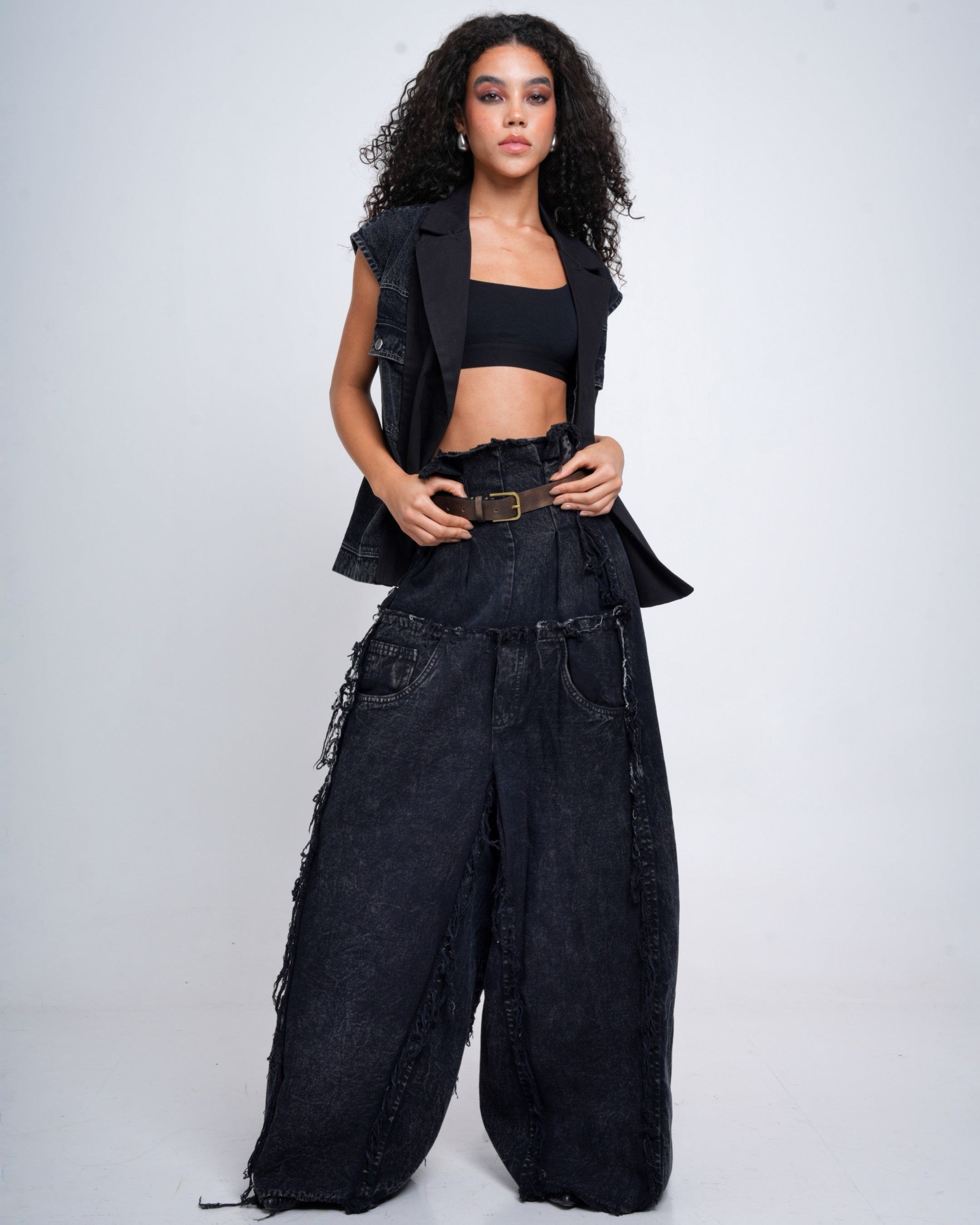 Georgie Corset Denim