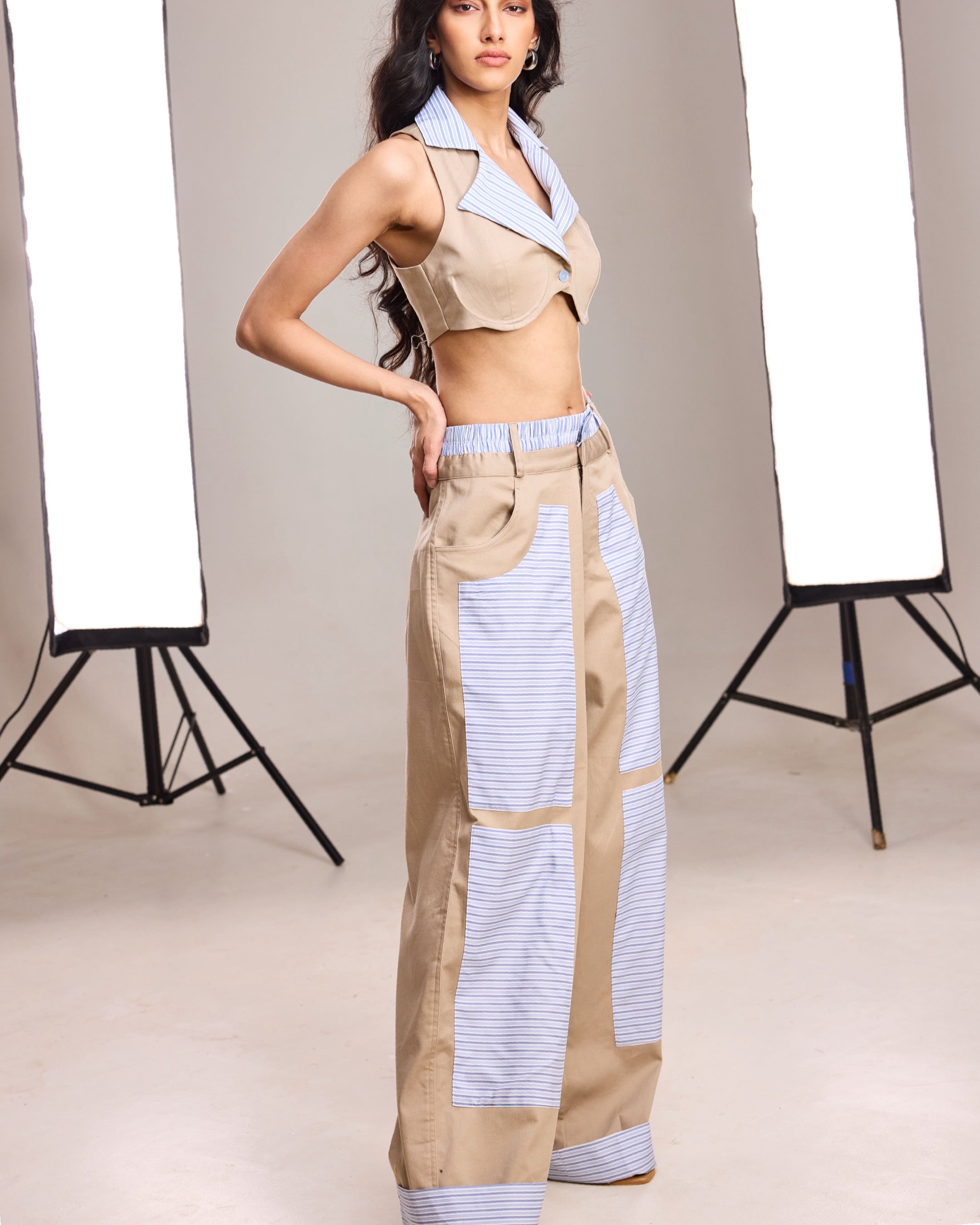 Luna Stripe Trouser