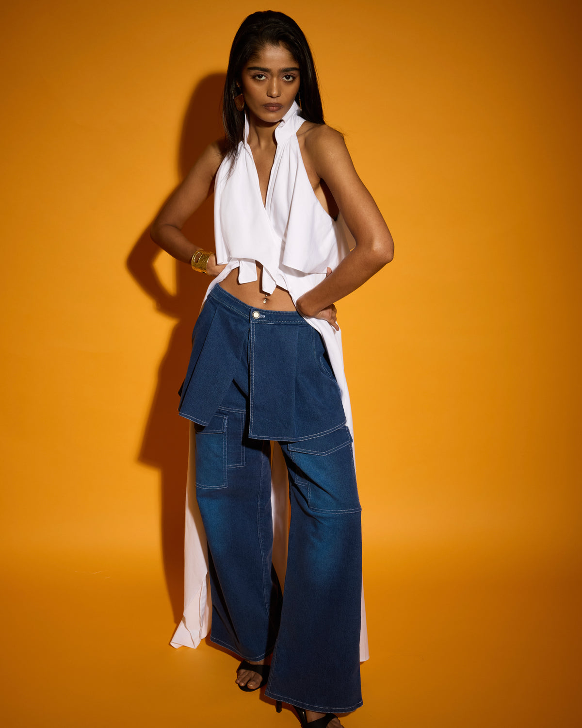 Architectural Drape Shirt