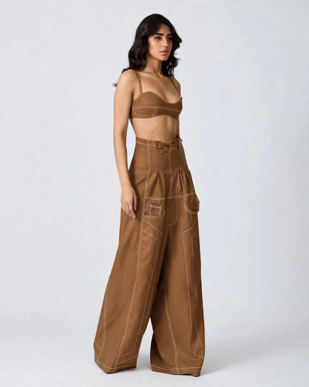 Erryn Tan Georgie Corset Denim