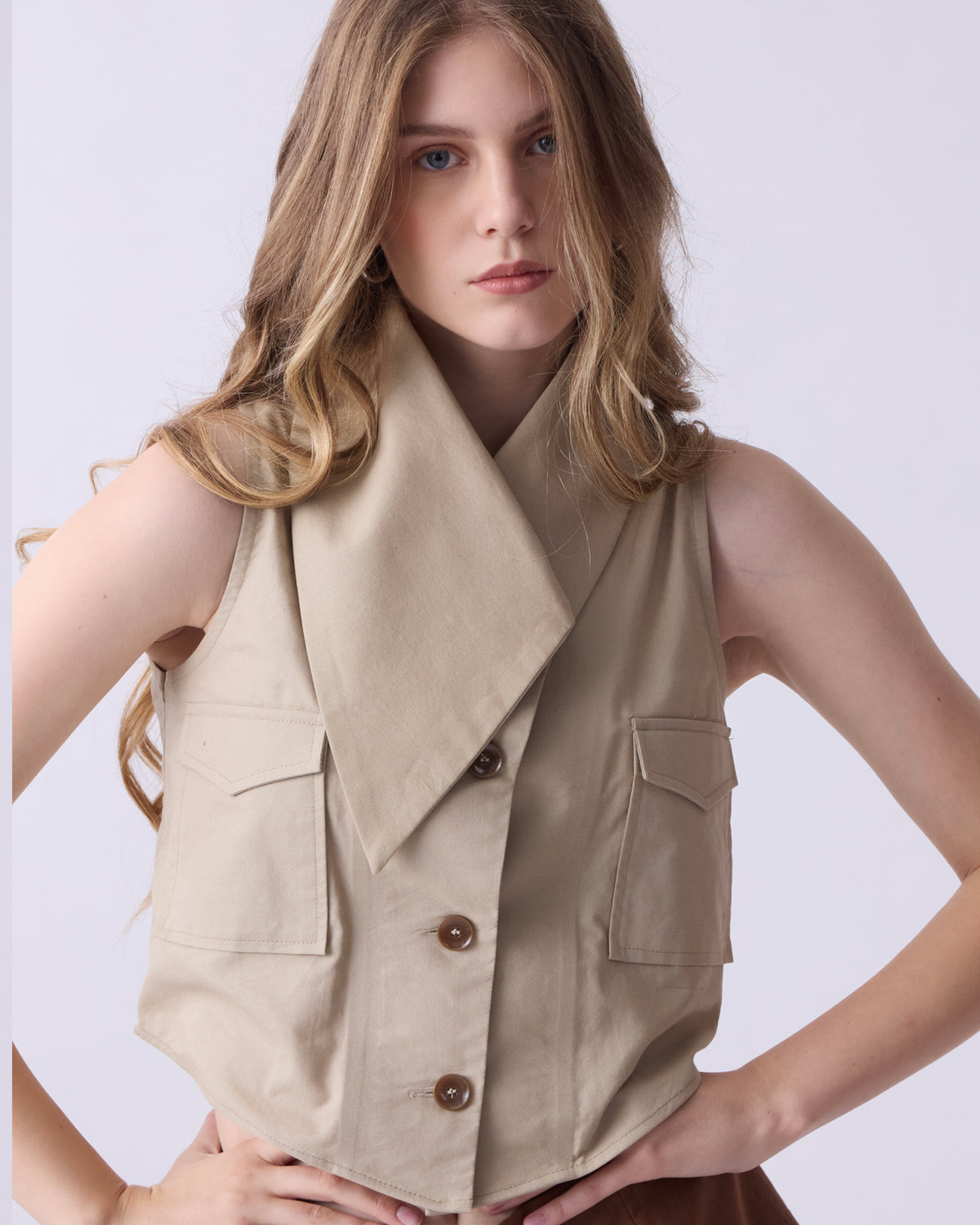 SAFARI ASYMMETRIC VEST