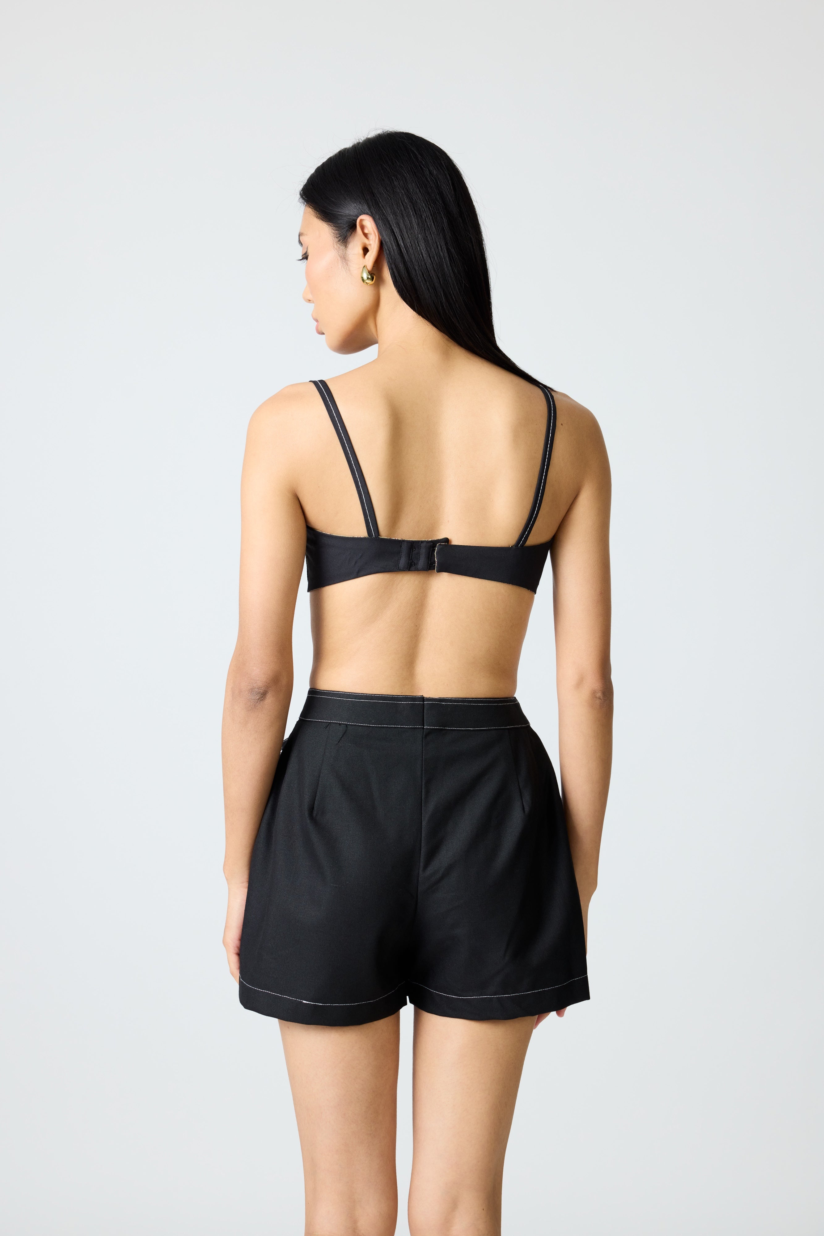 Erryn Black Skort