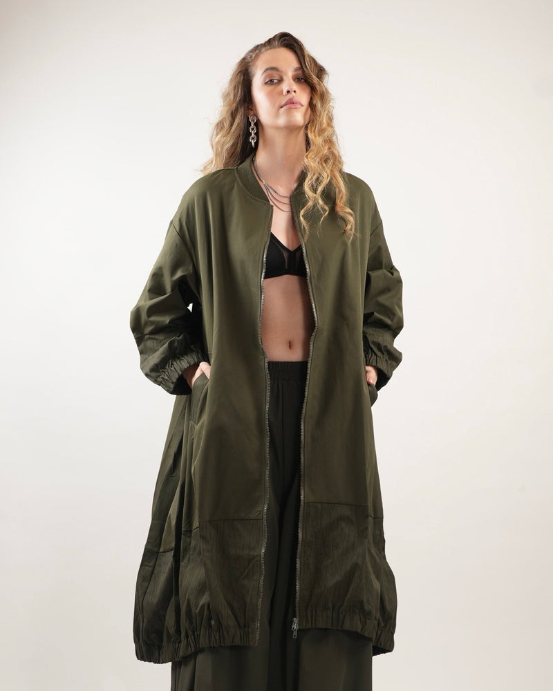 Eubrey Trench Zipper