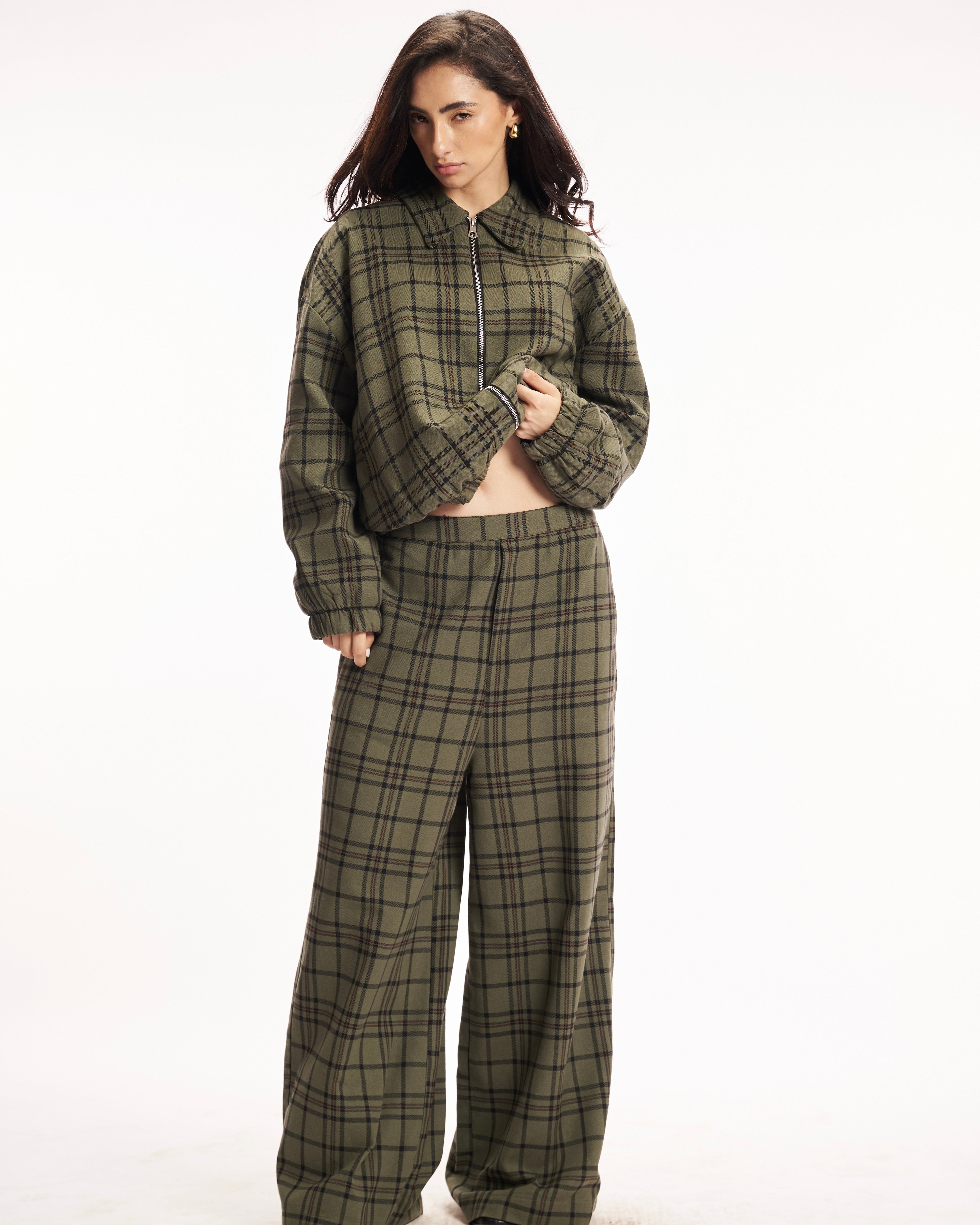 Tartan Green Trouser