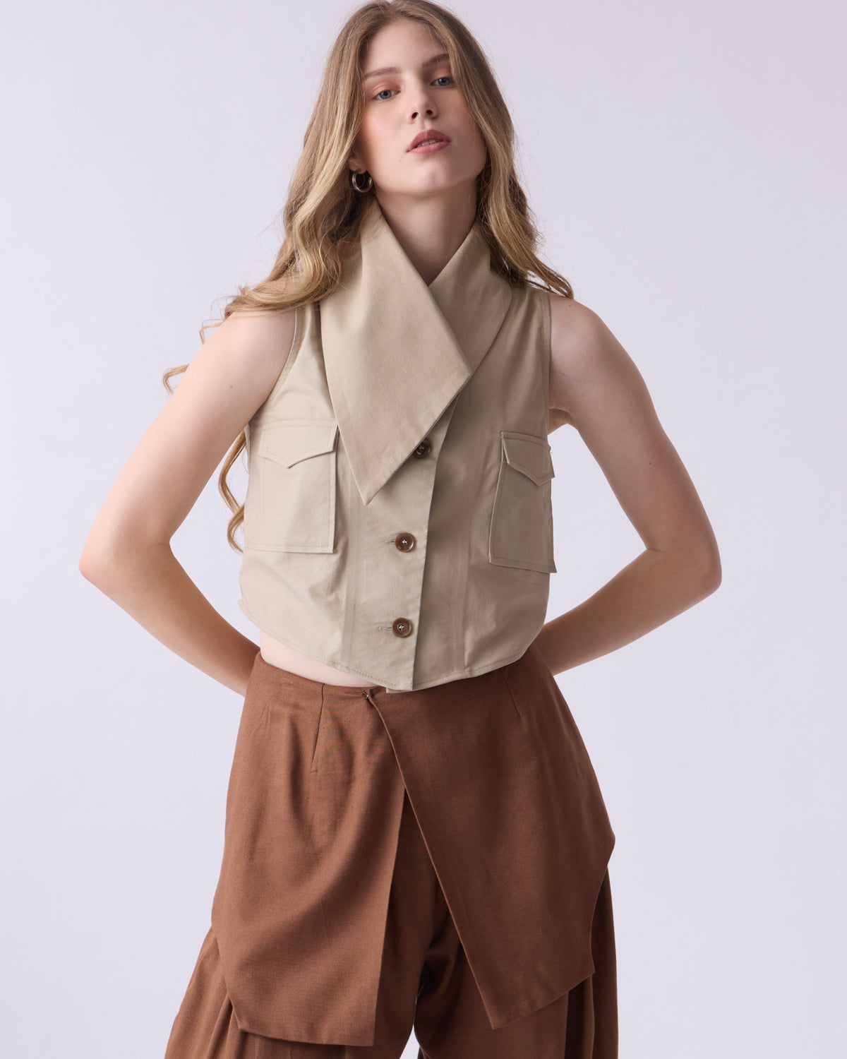 SAFARI ASYMMETRIC VEST