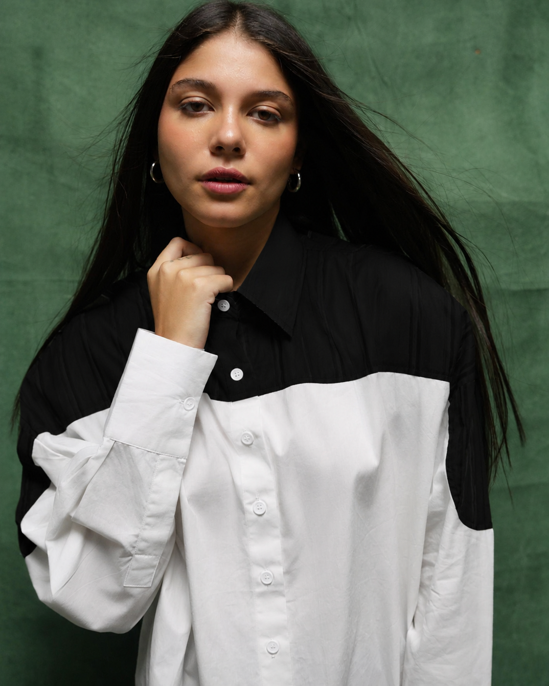 Colour Block Shirt