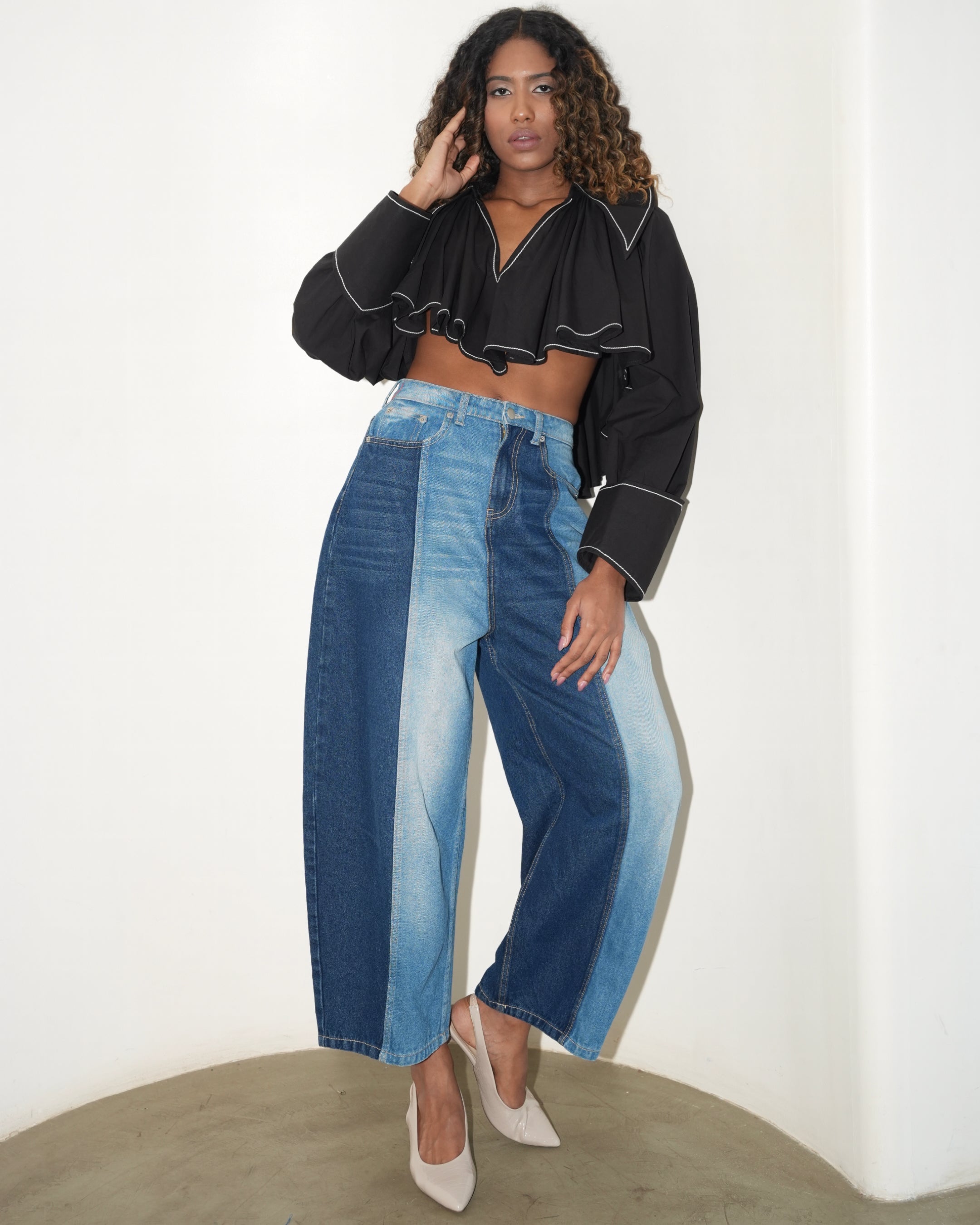 Dual Barrel denim