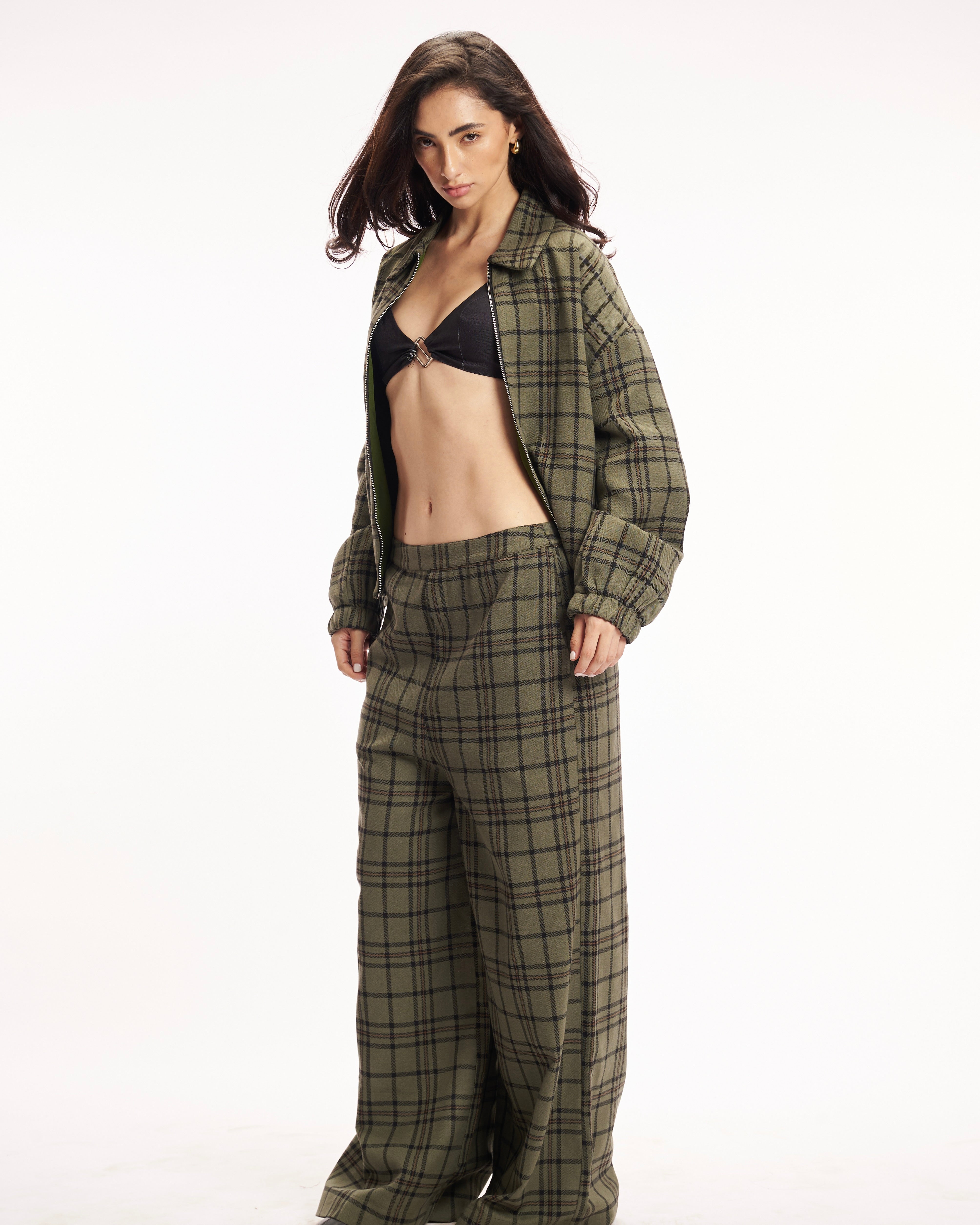 Tartan Green Trouser