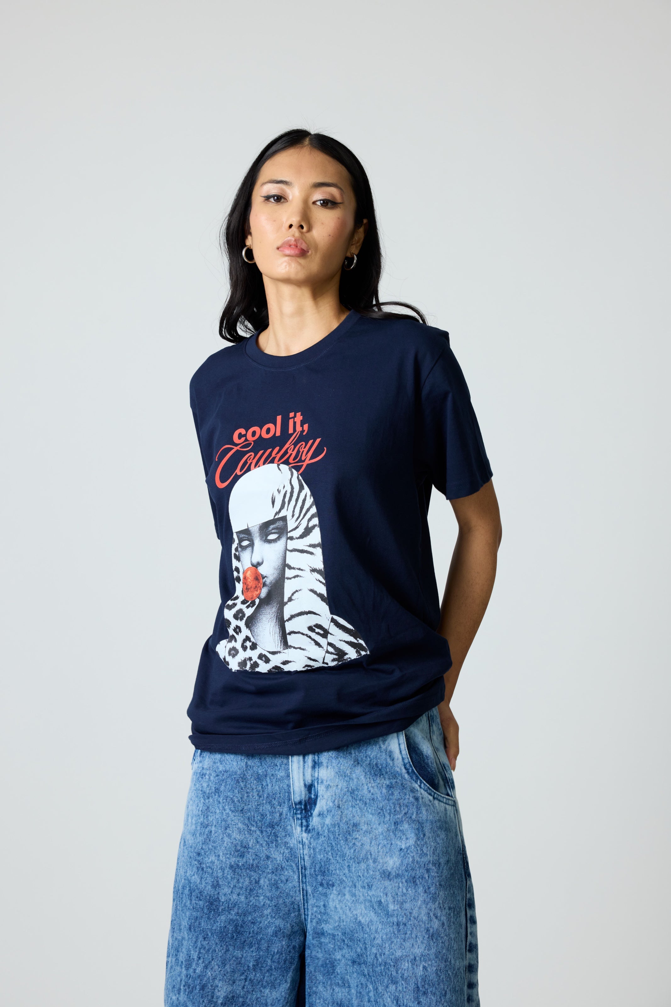 Cool It Cowboy tee