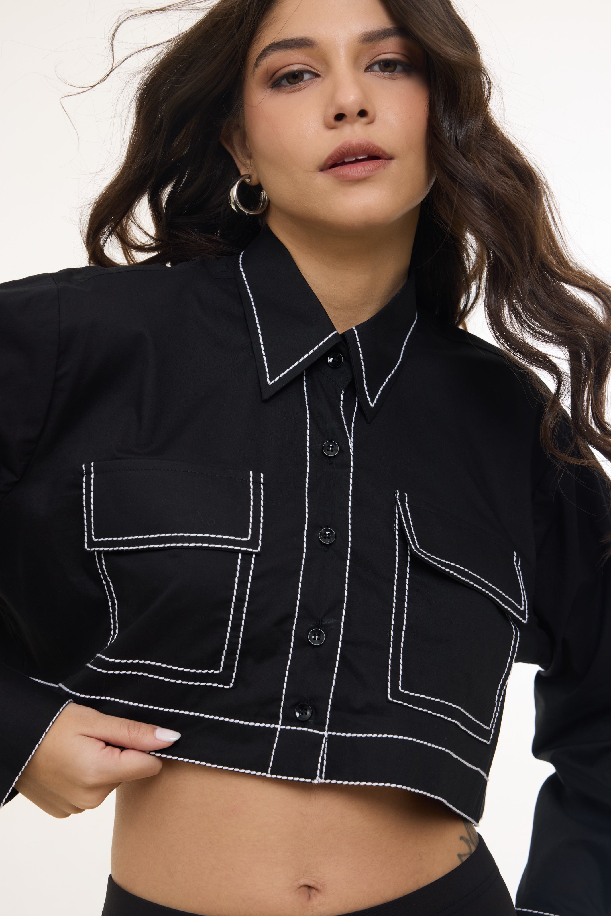 Erryn Crop Shirt
