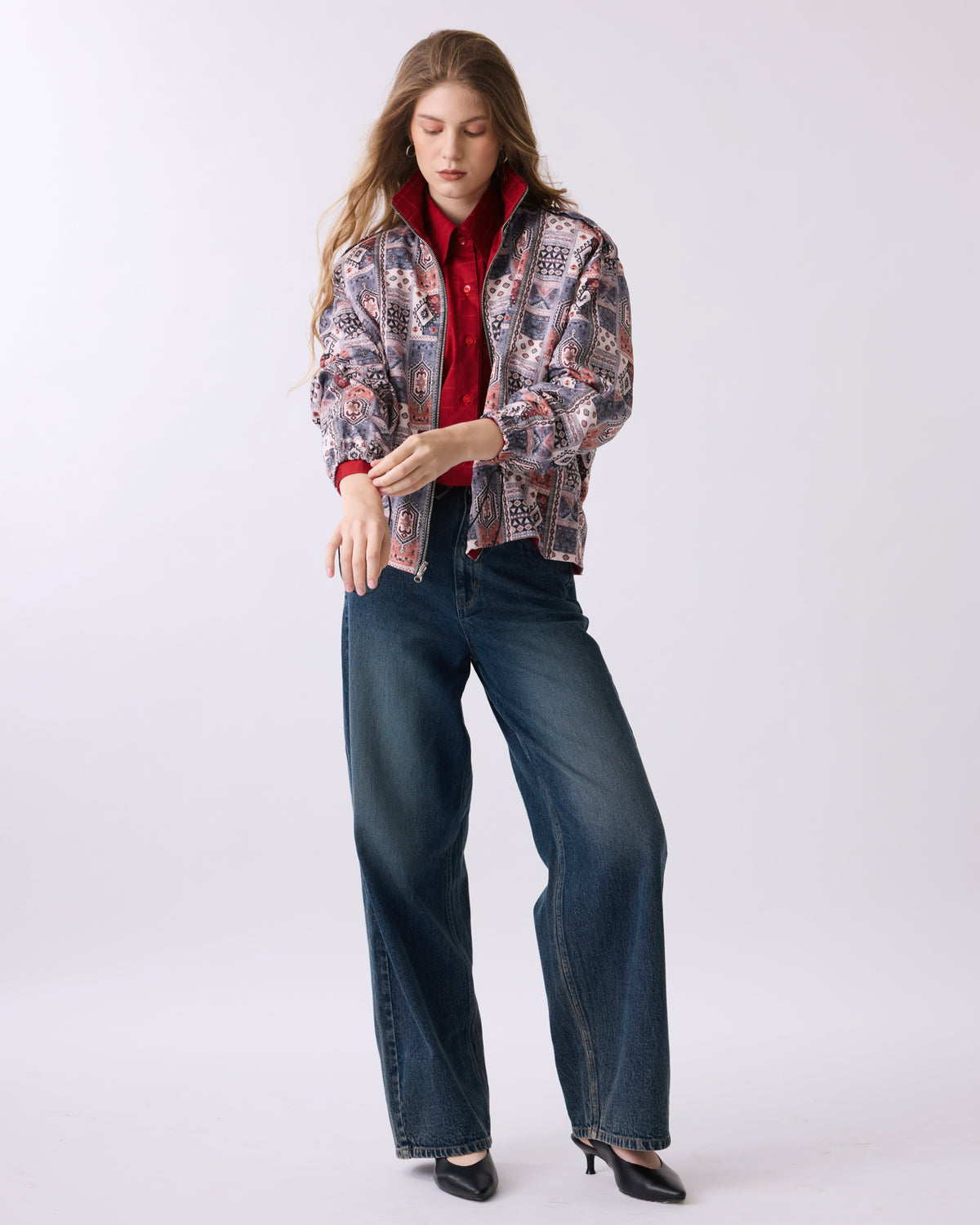 BANJARA DUNE KILIM BOMBER
