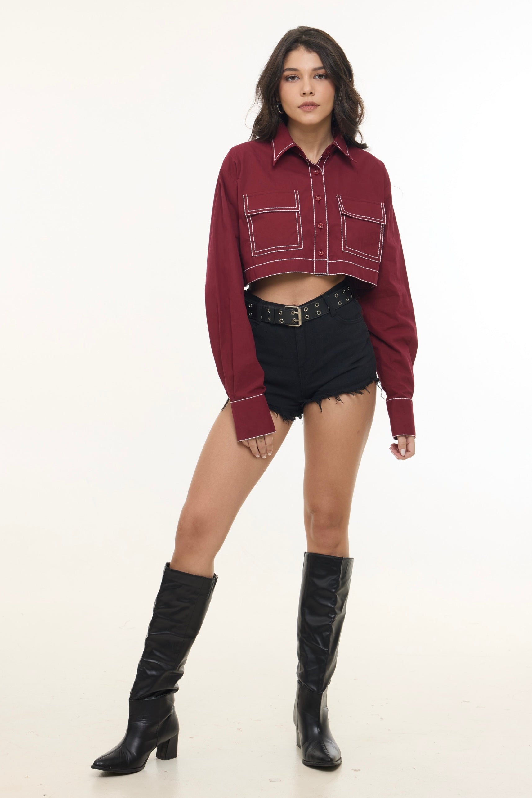 Erryn Crop Shirt