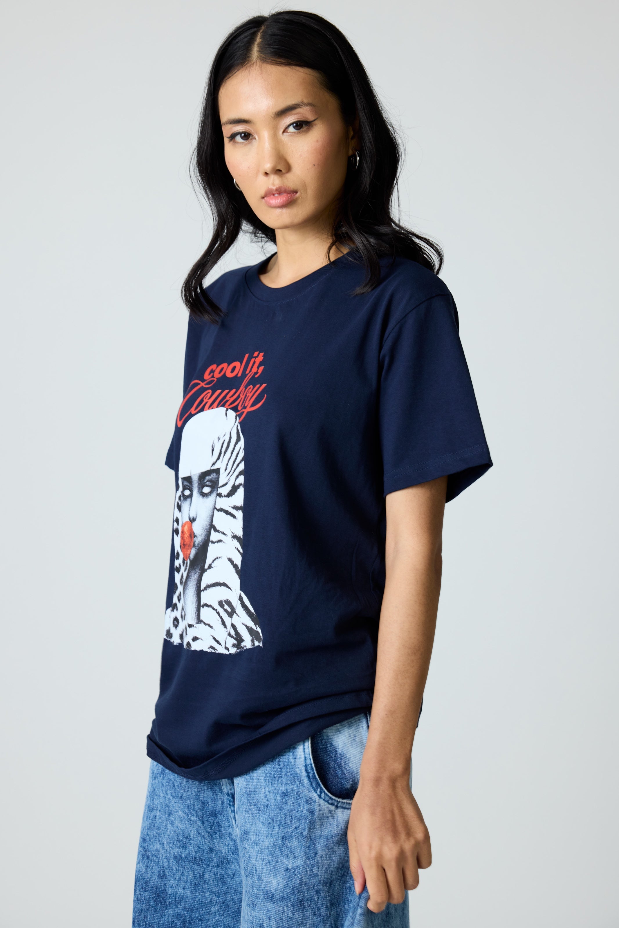 Cool It Cowboy tee