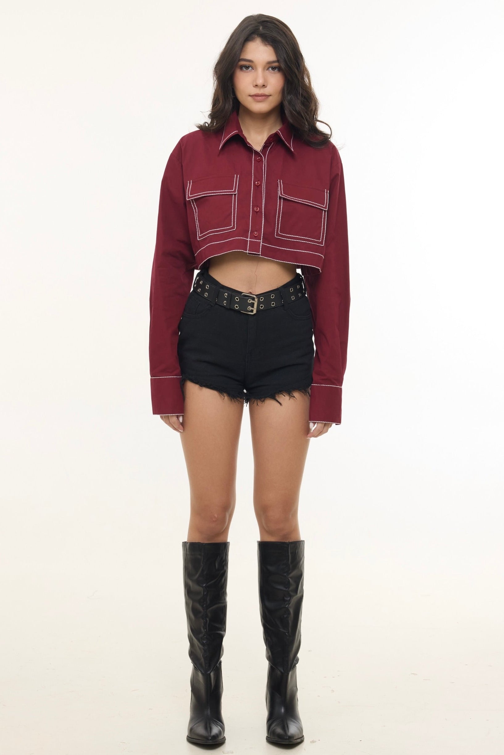 Erryn Crop Shirt