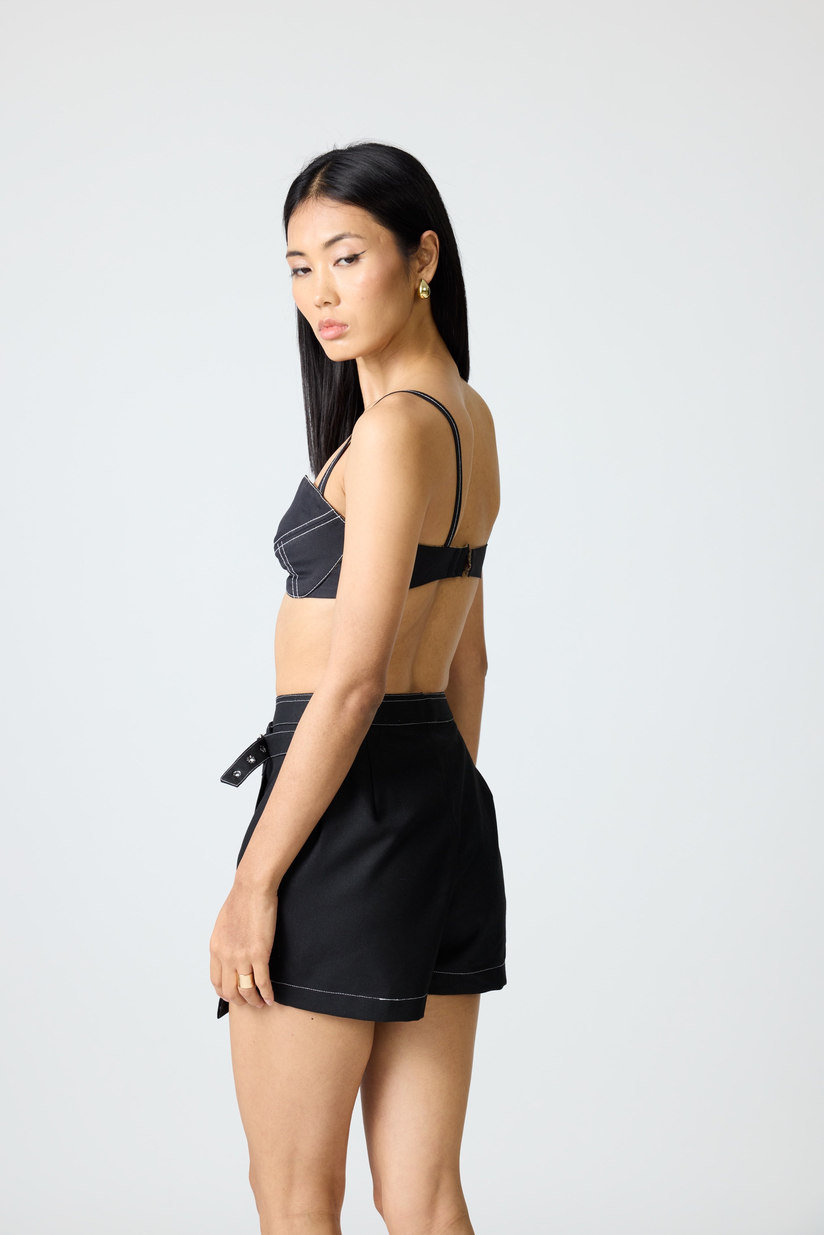 Erryn Black Bralette
