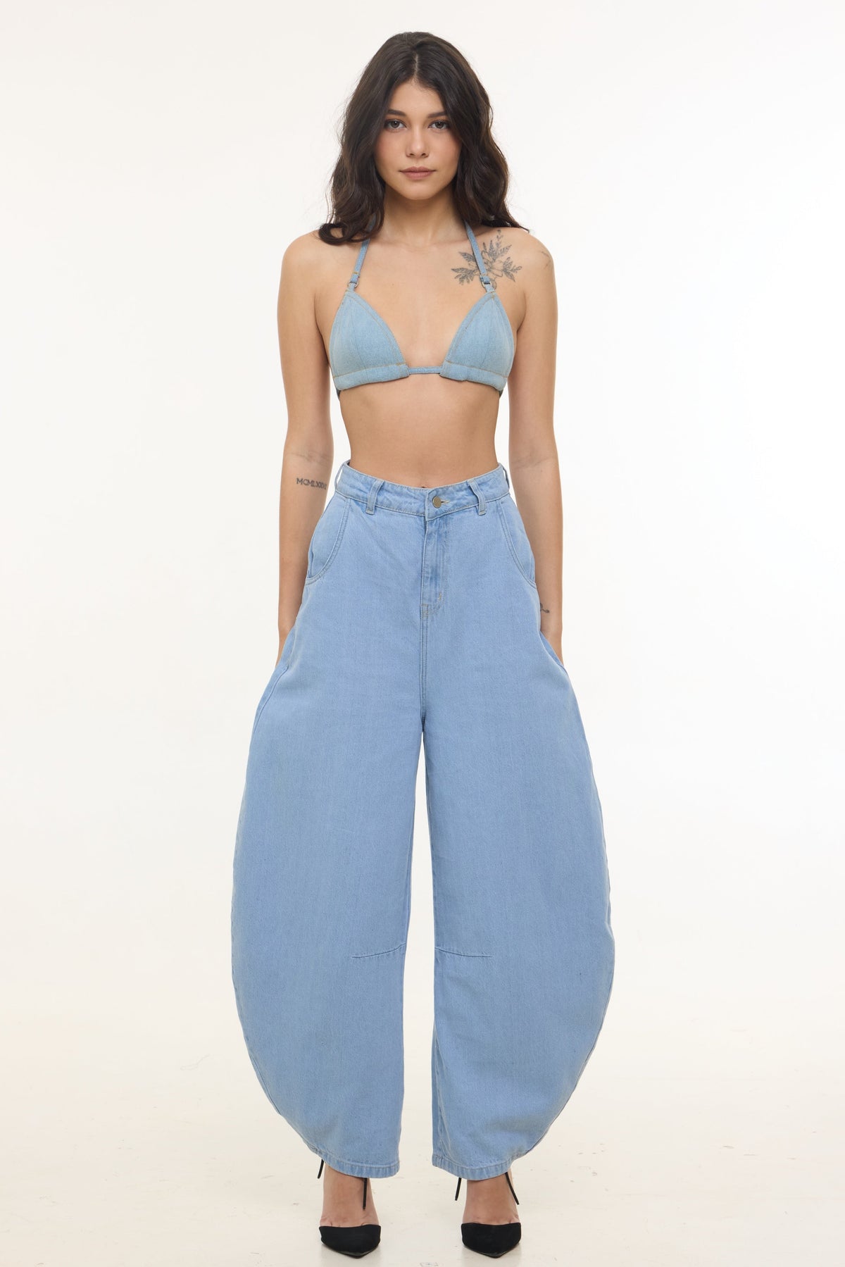 Barrel Cut Denim