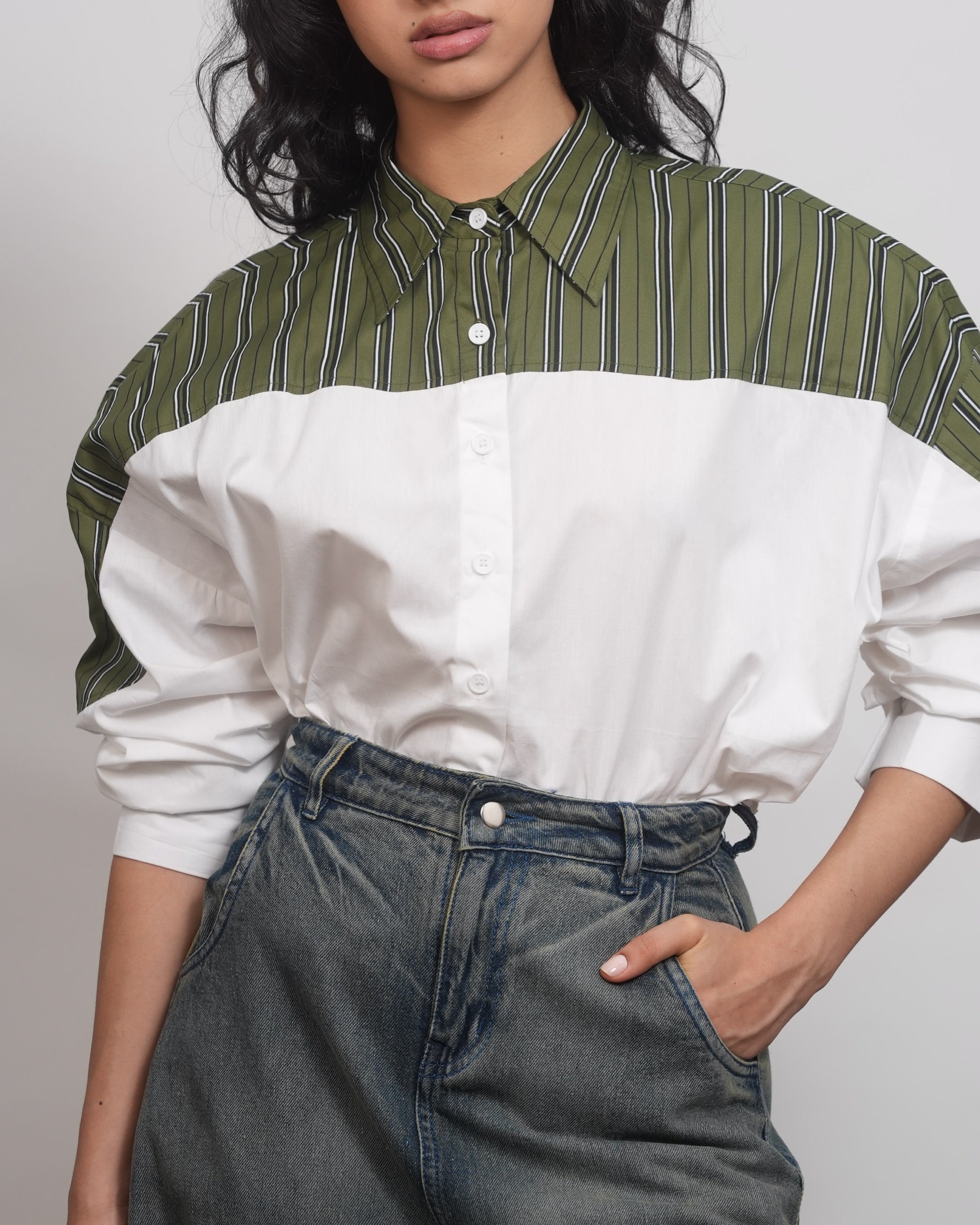 Colour Block Shirt