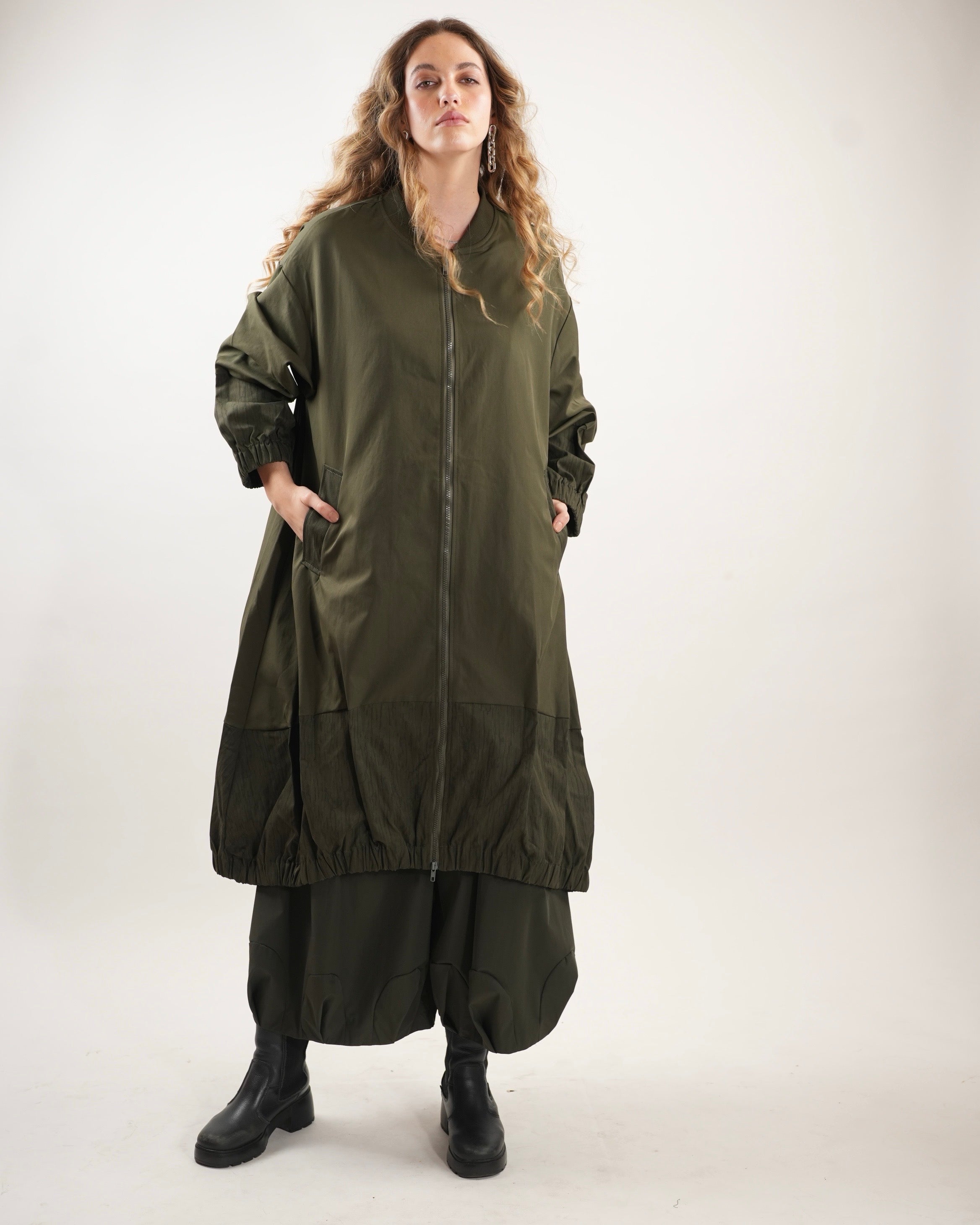 Eubrey Trench Zipper