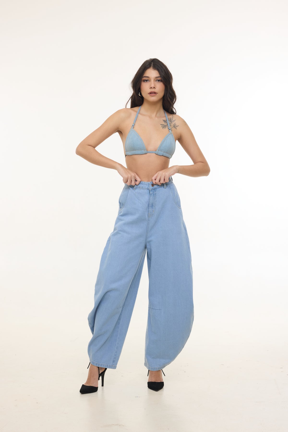 Barrel Cut Denim