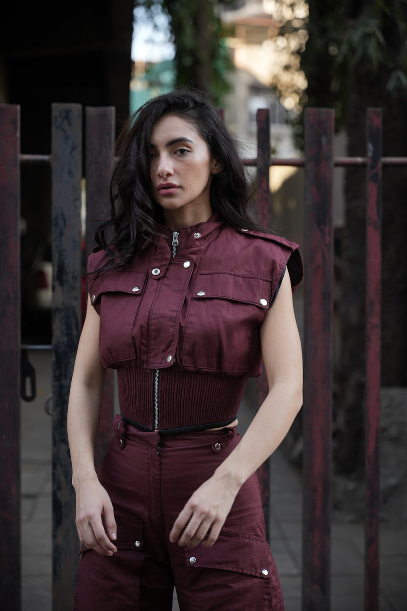 Leo Aura Ribbed Vest