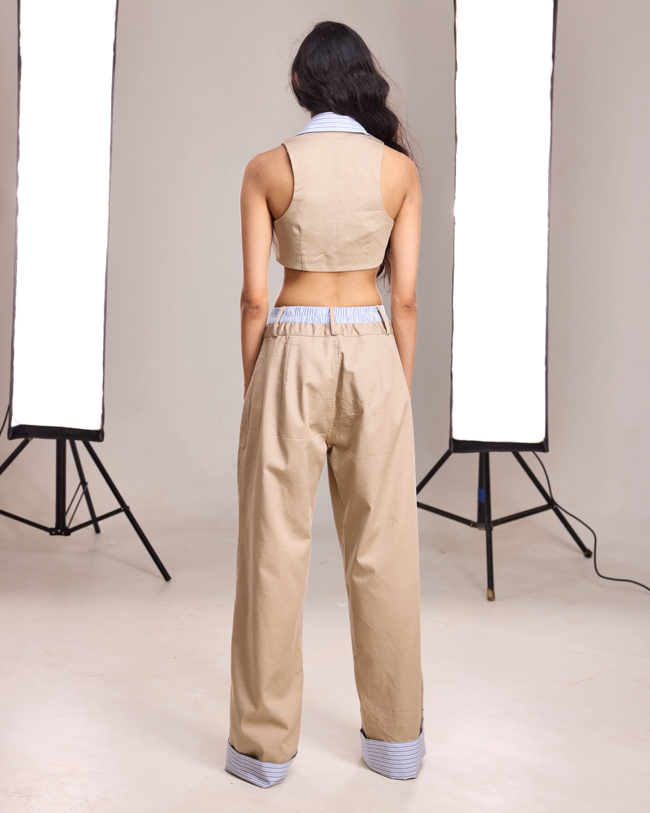 Luna Stripe Trouser