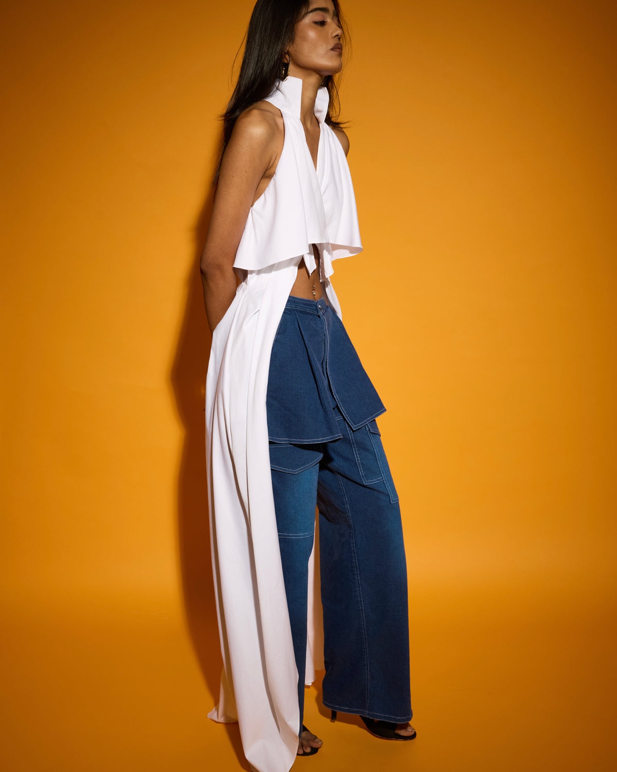 Architectural Drape Shirt
