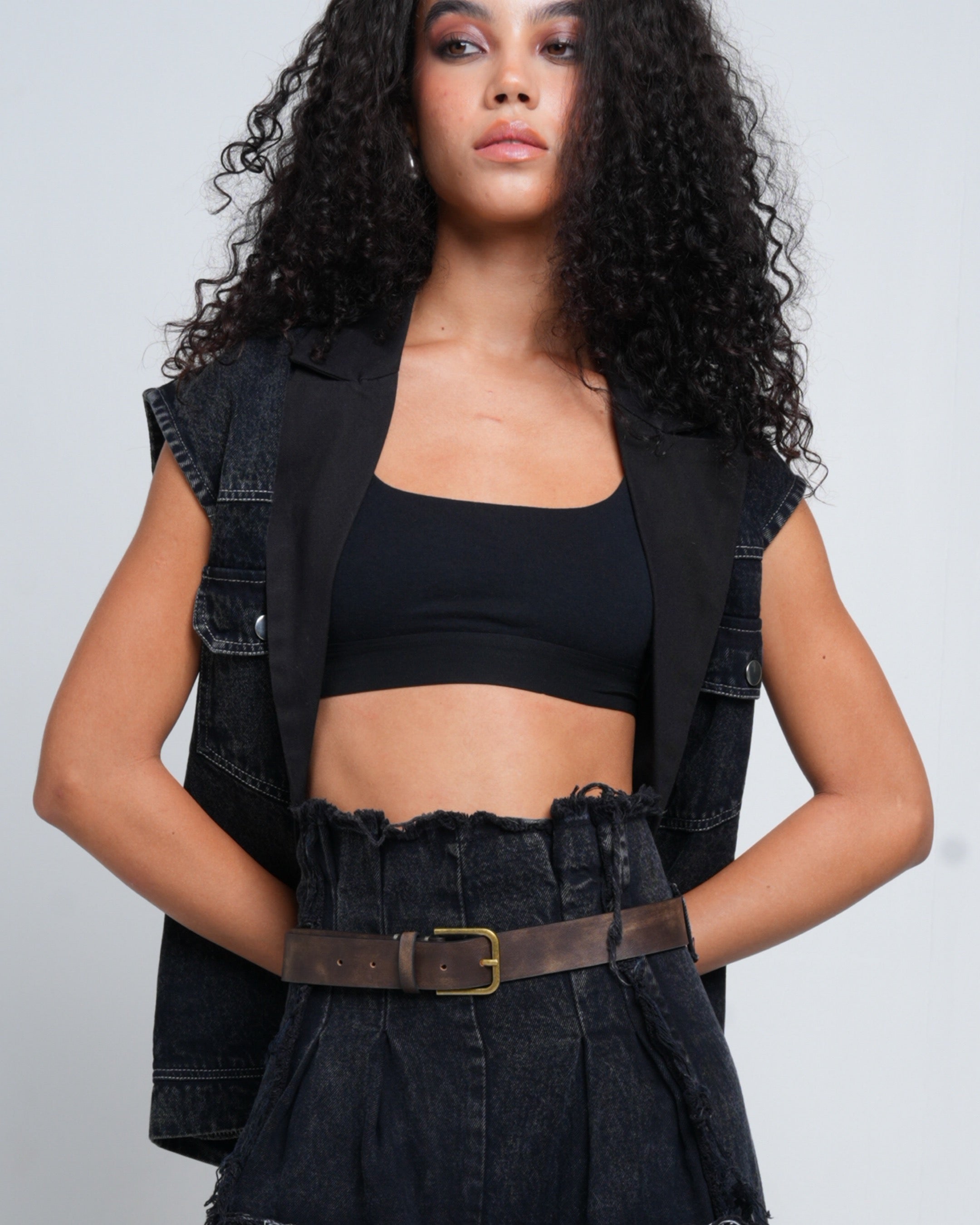 Dual Denim vest