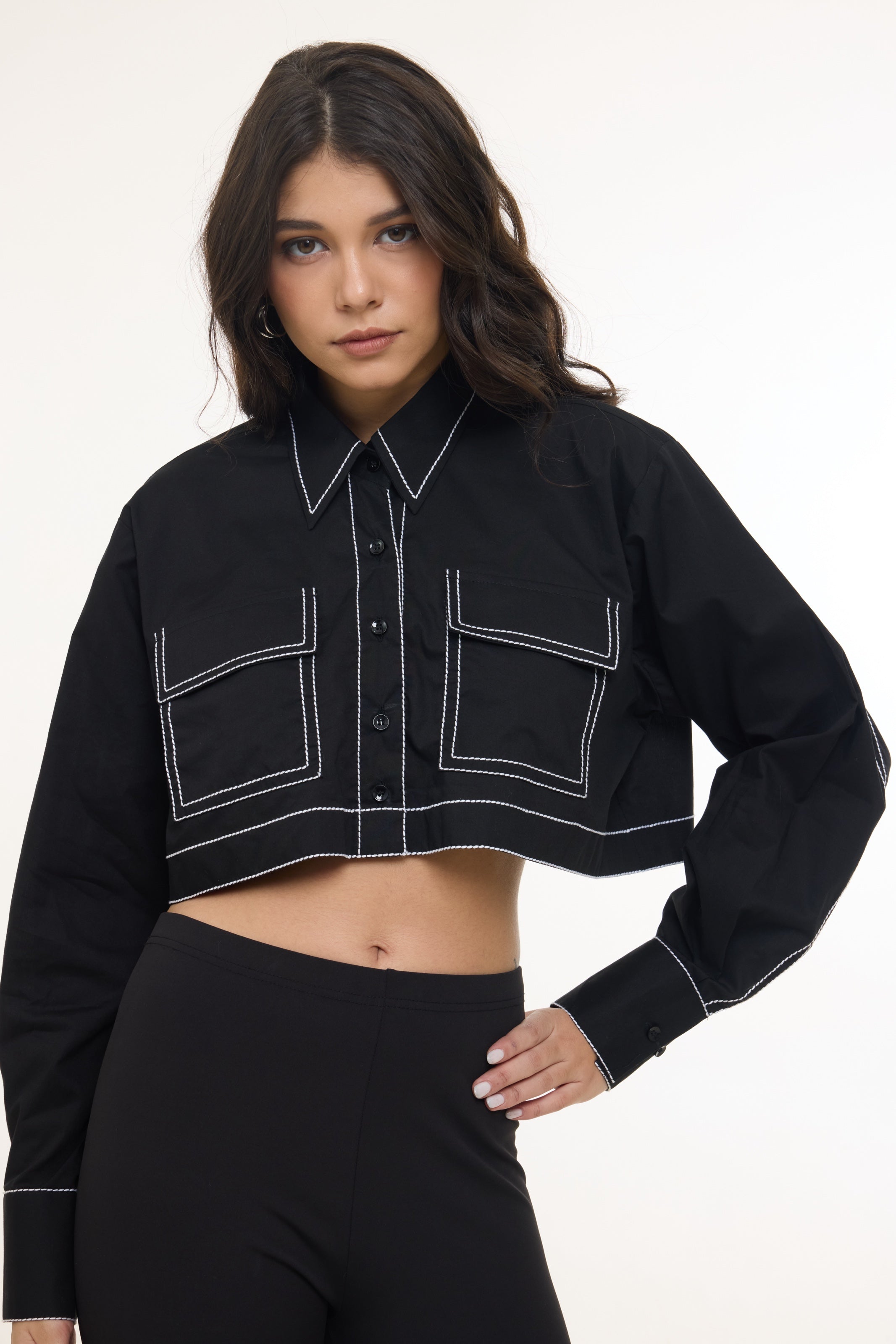 Erryn Crop Shirt