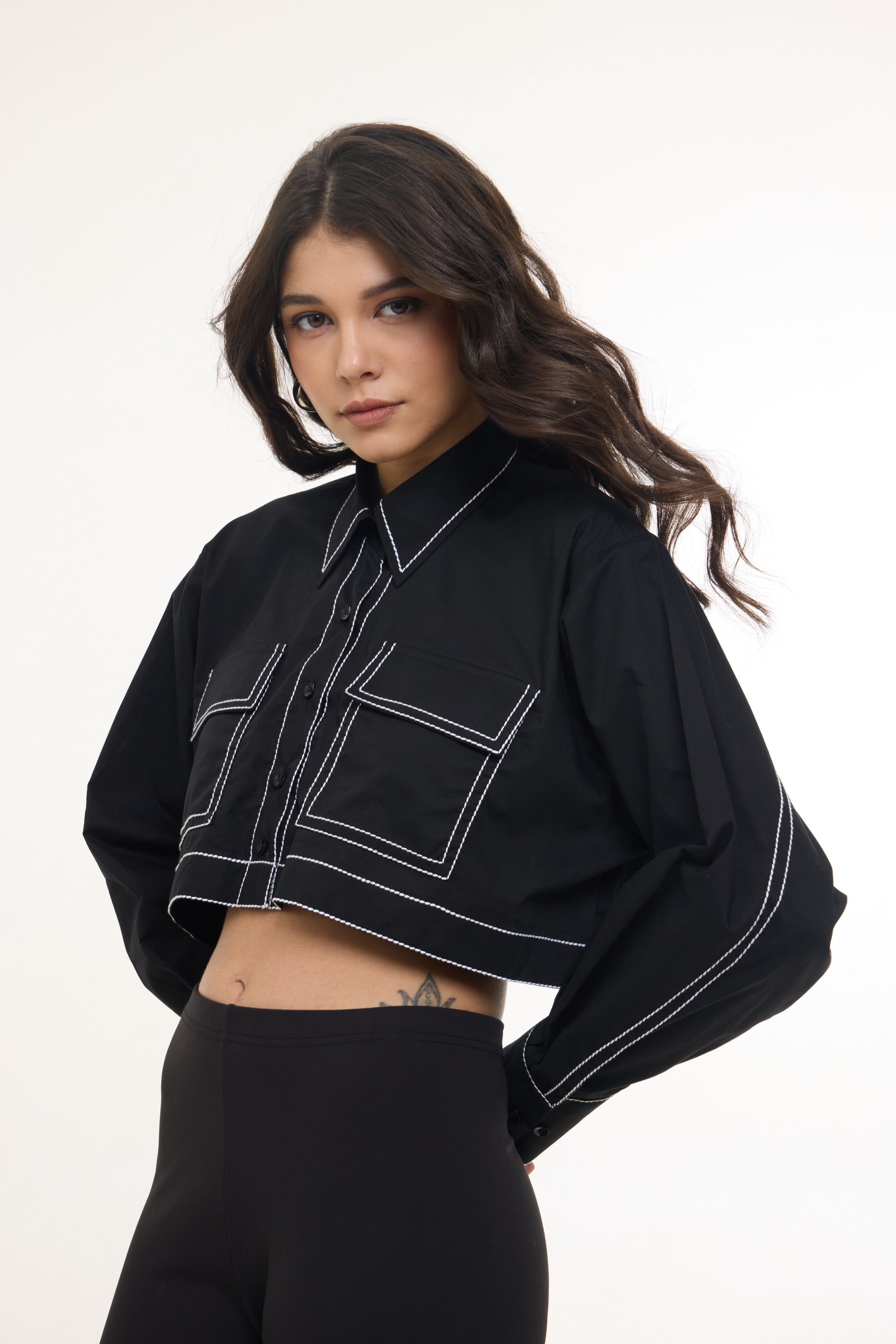 Erryn Crop Shirt