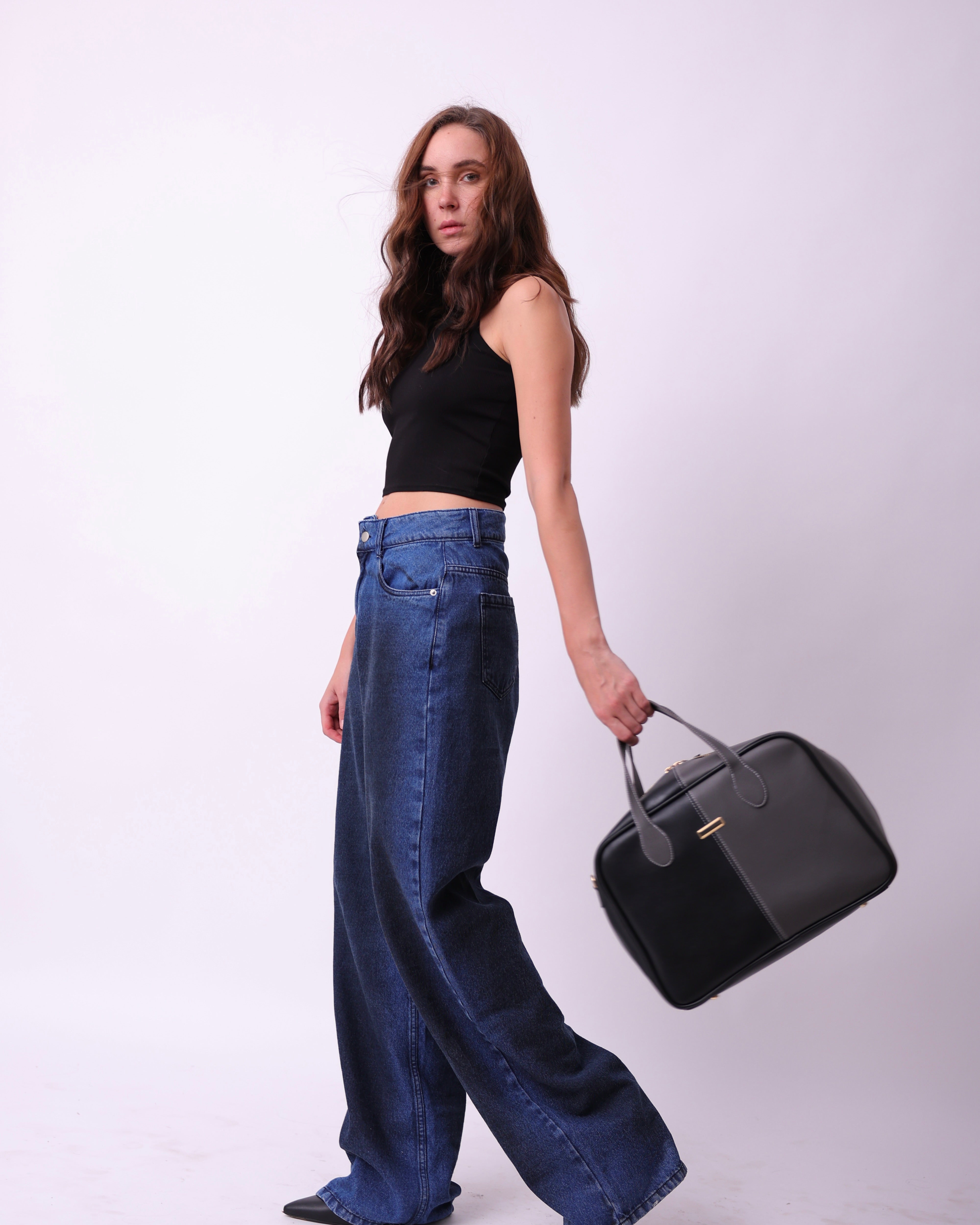 Dual Tone Mini Tote