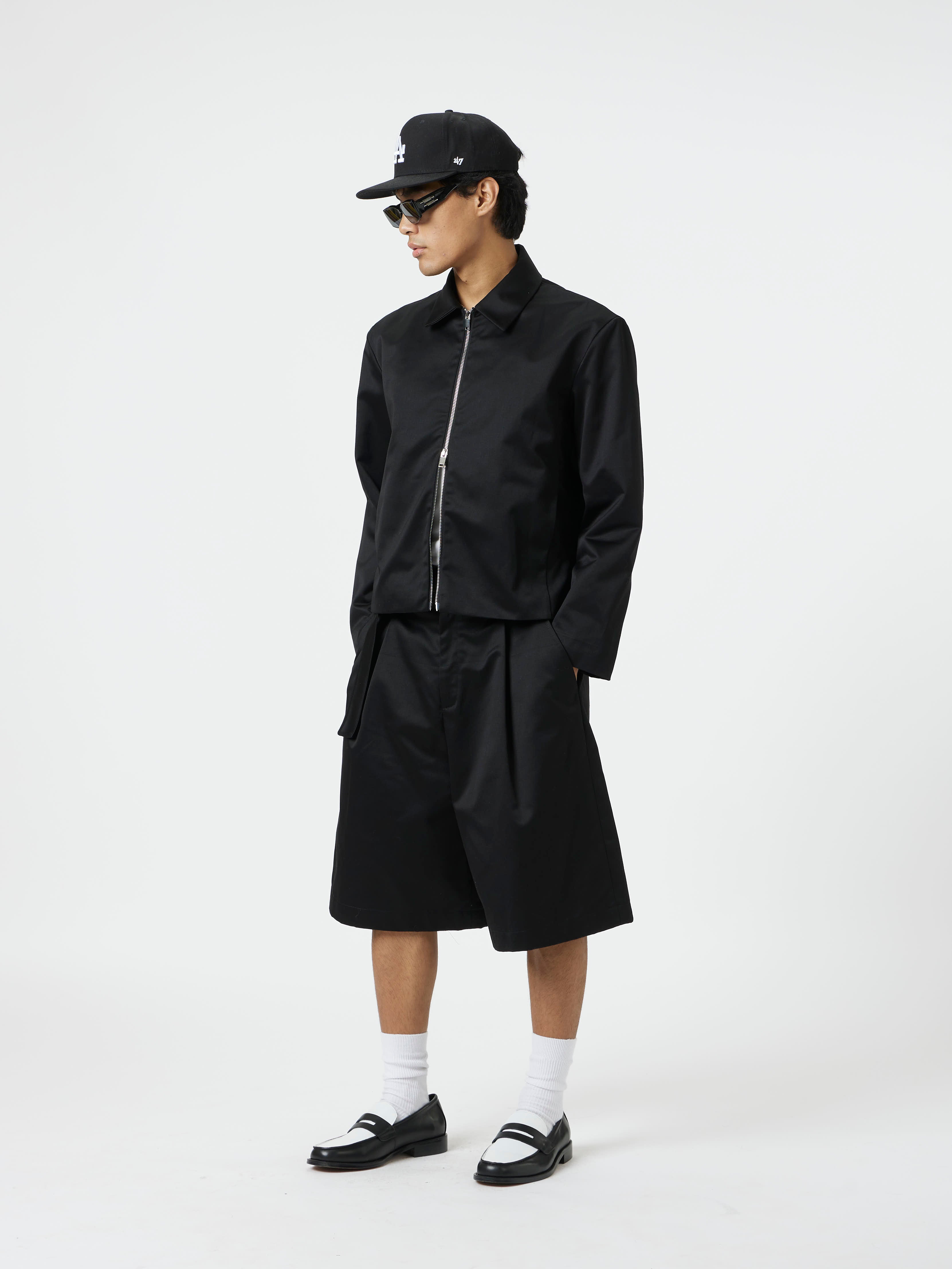 Hifg Waited Black Shorts