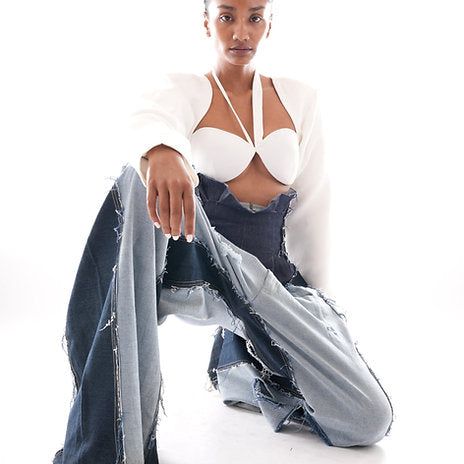 Georgie Corset Denim