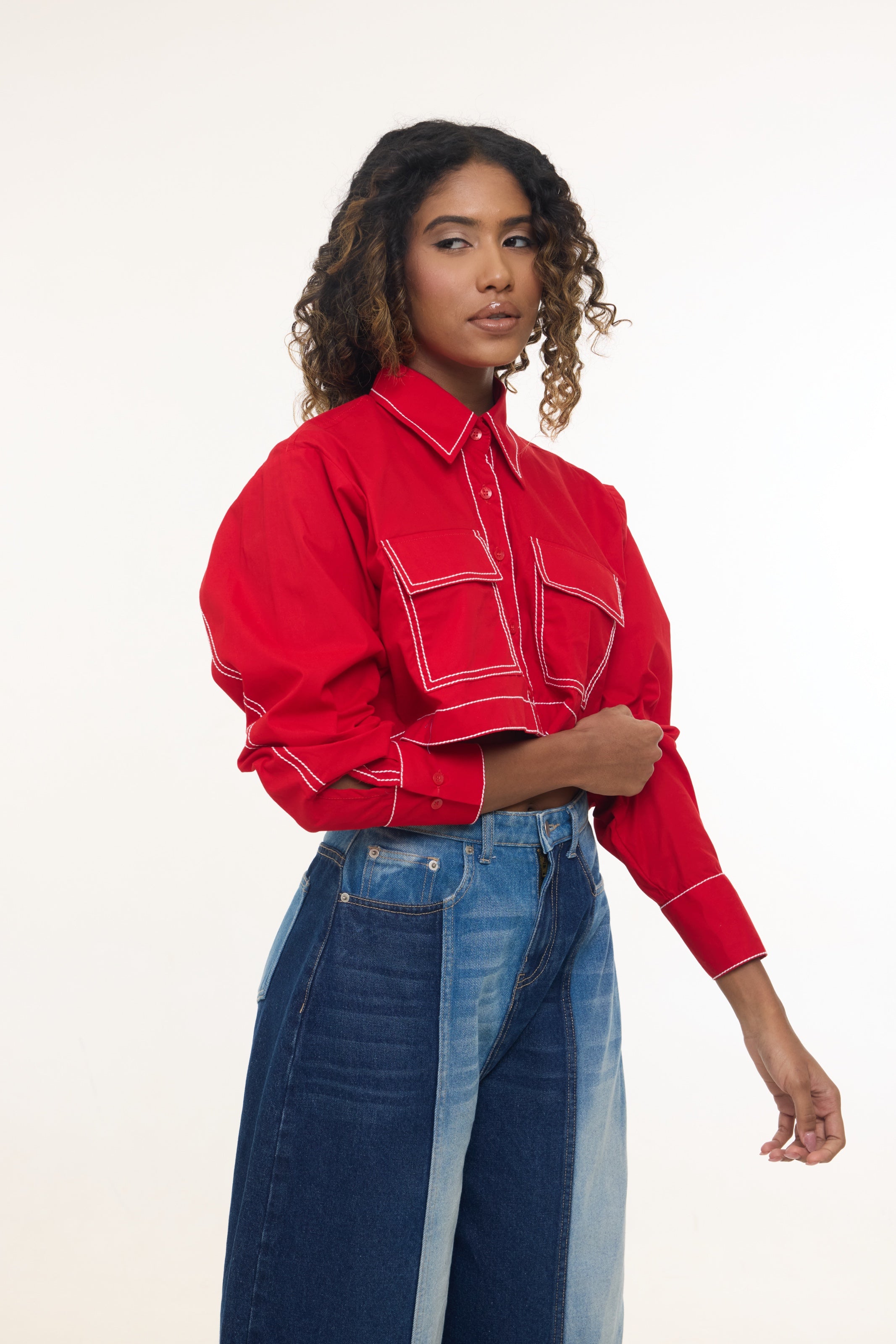 Erryn Crop Shirt