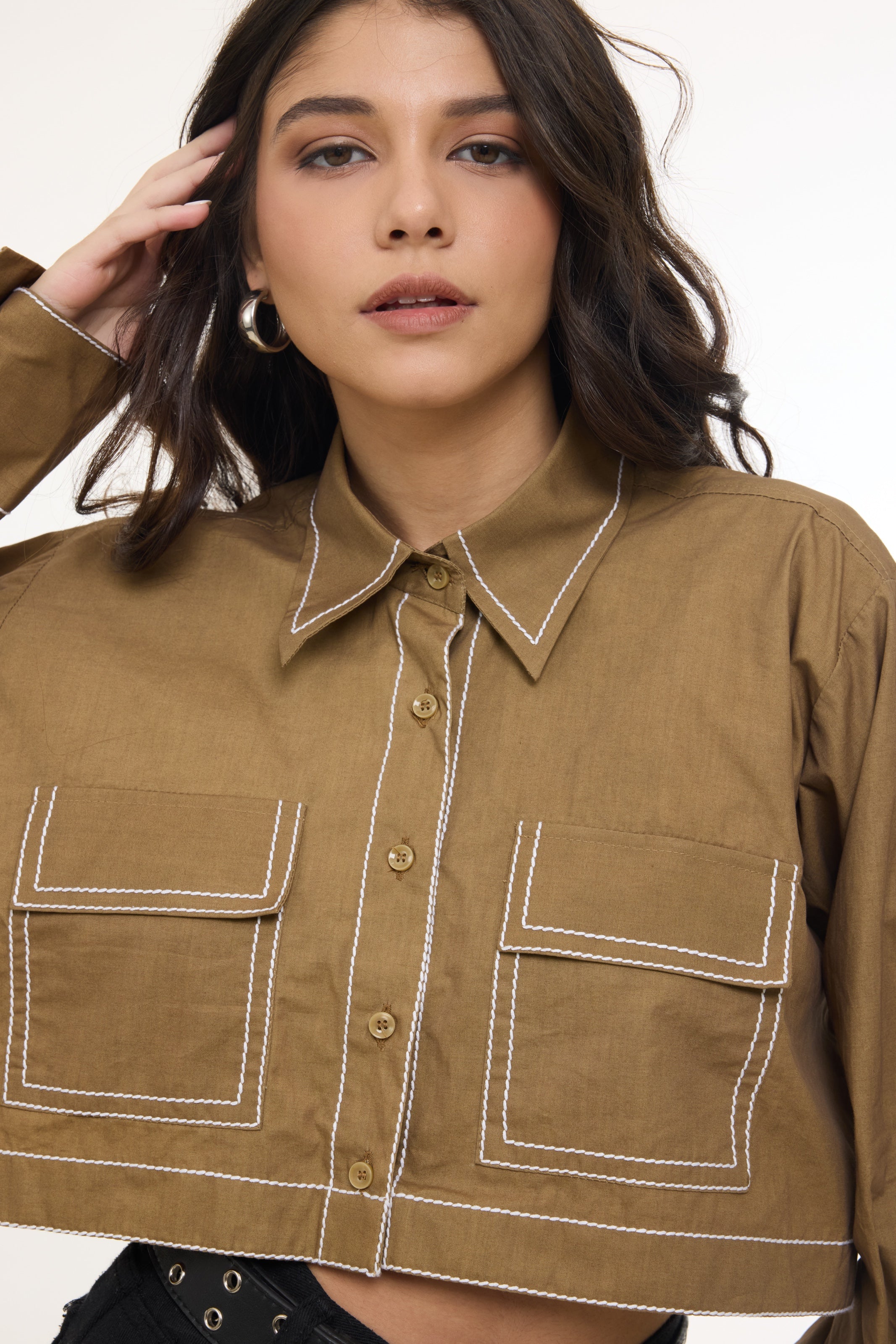 Erryn Crop Shirt