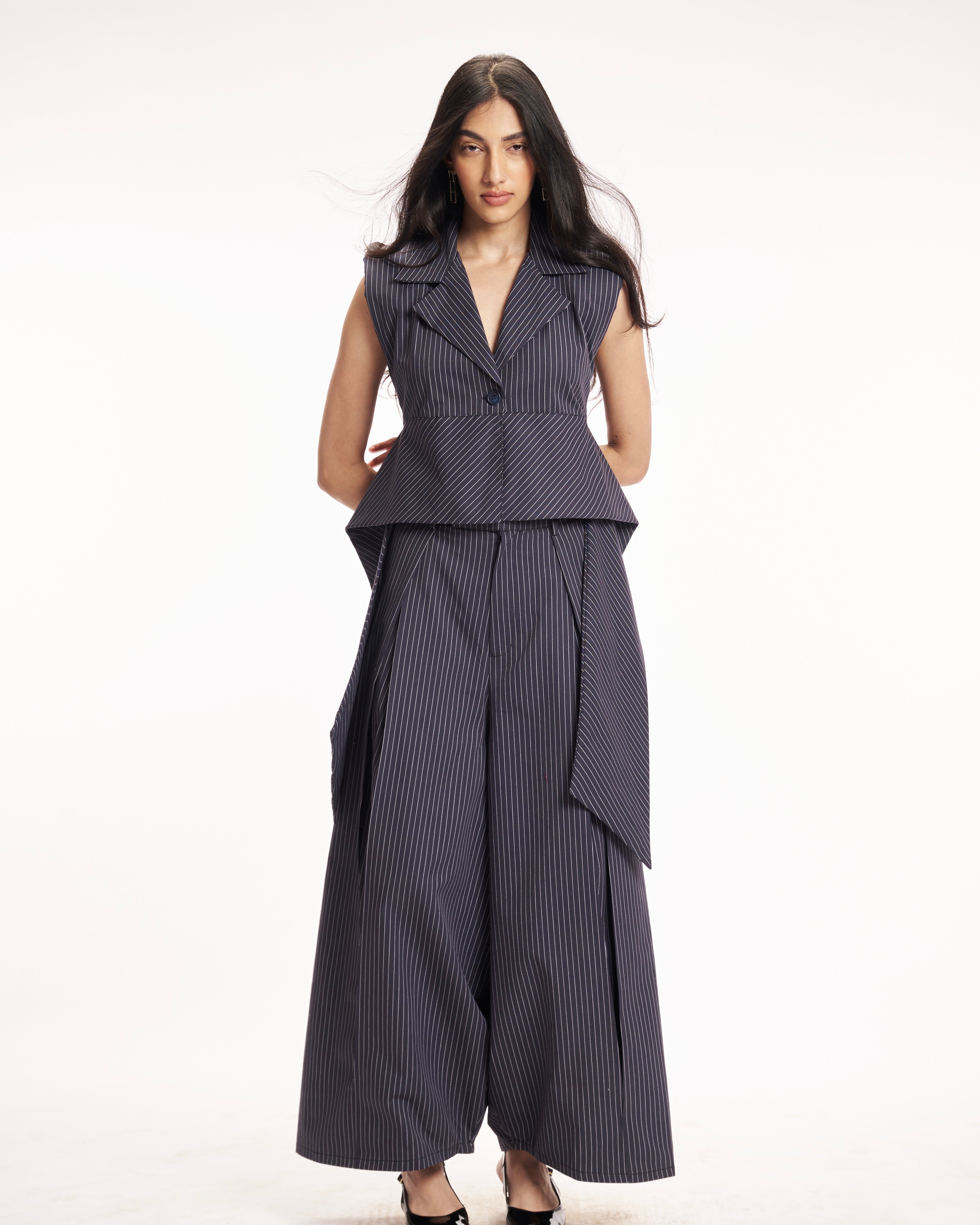 Elin Pinstripe Pants