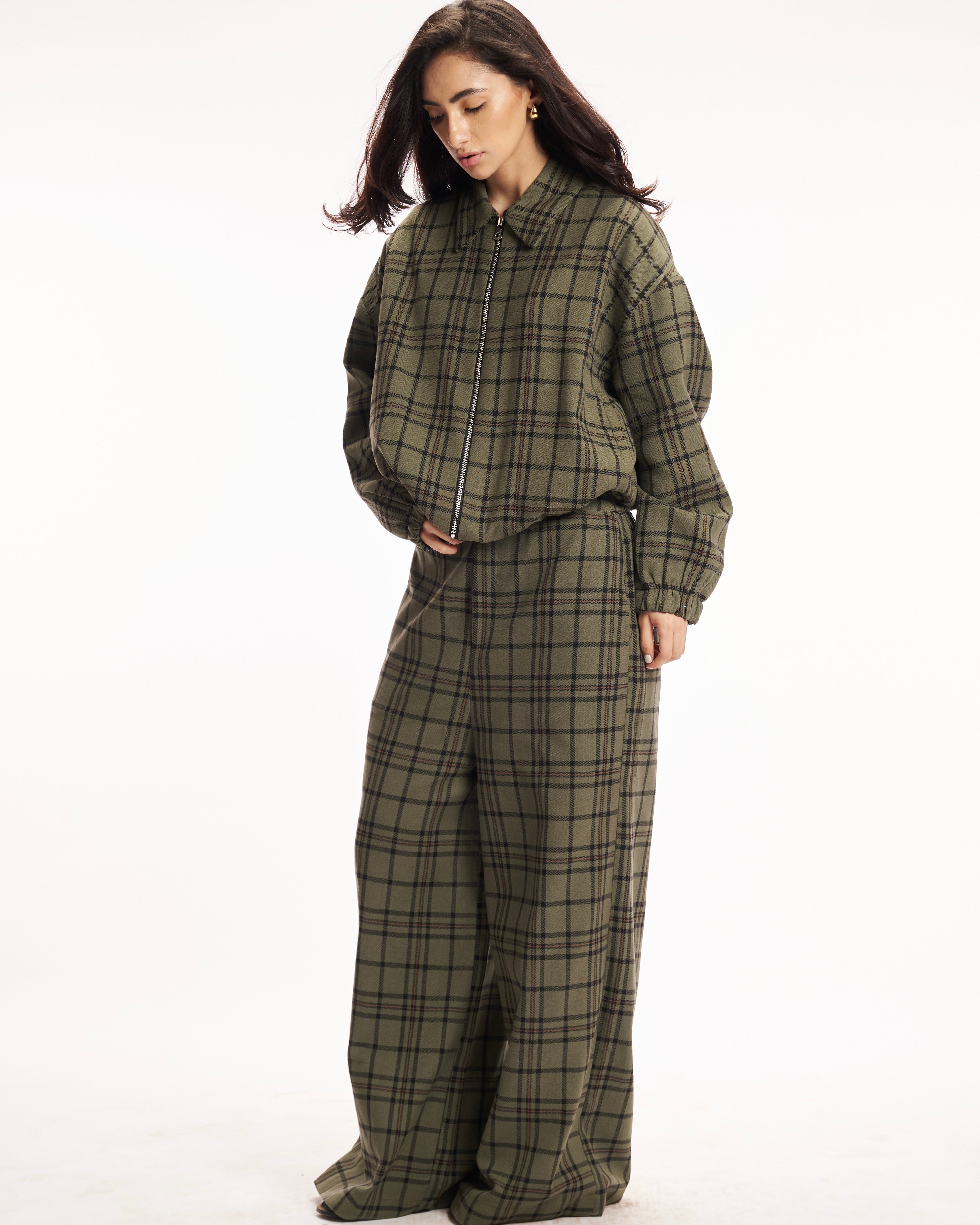 Tartan Green Trouser