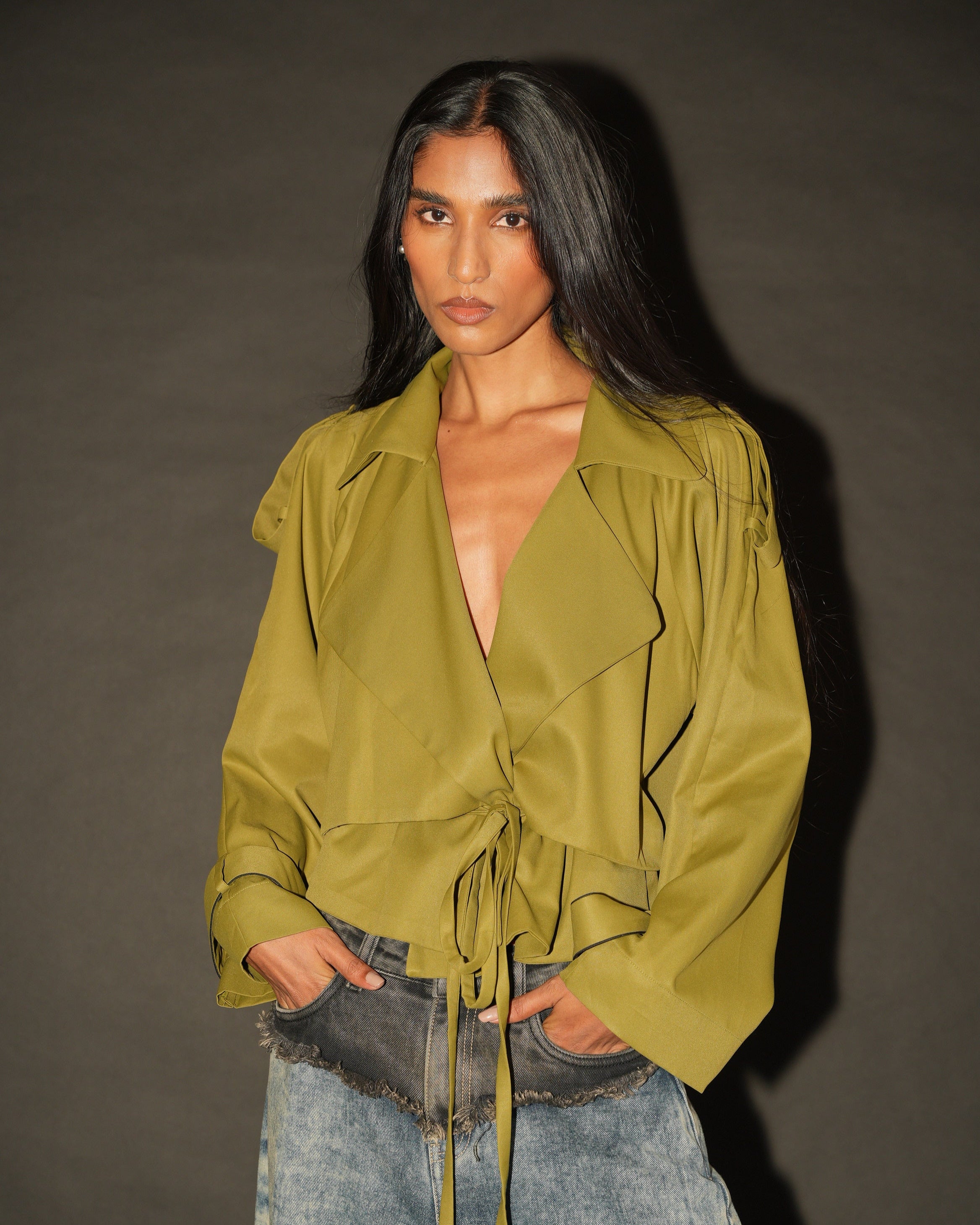 Olive trail Shirt