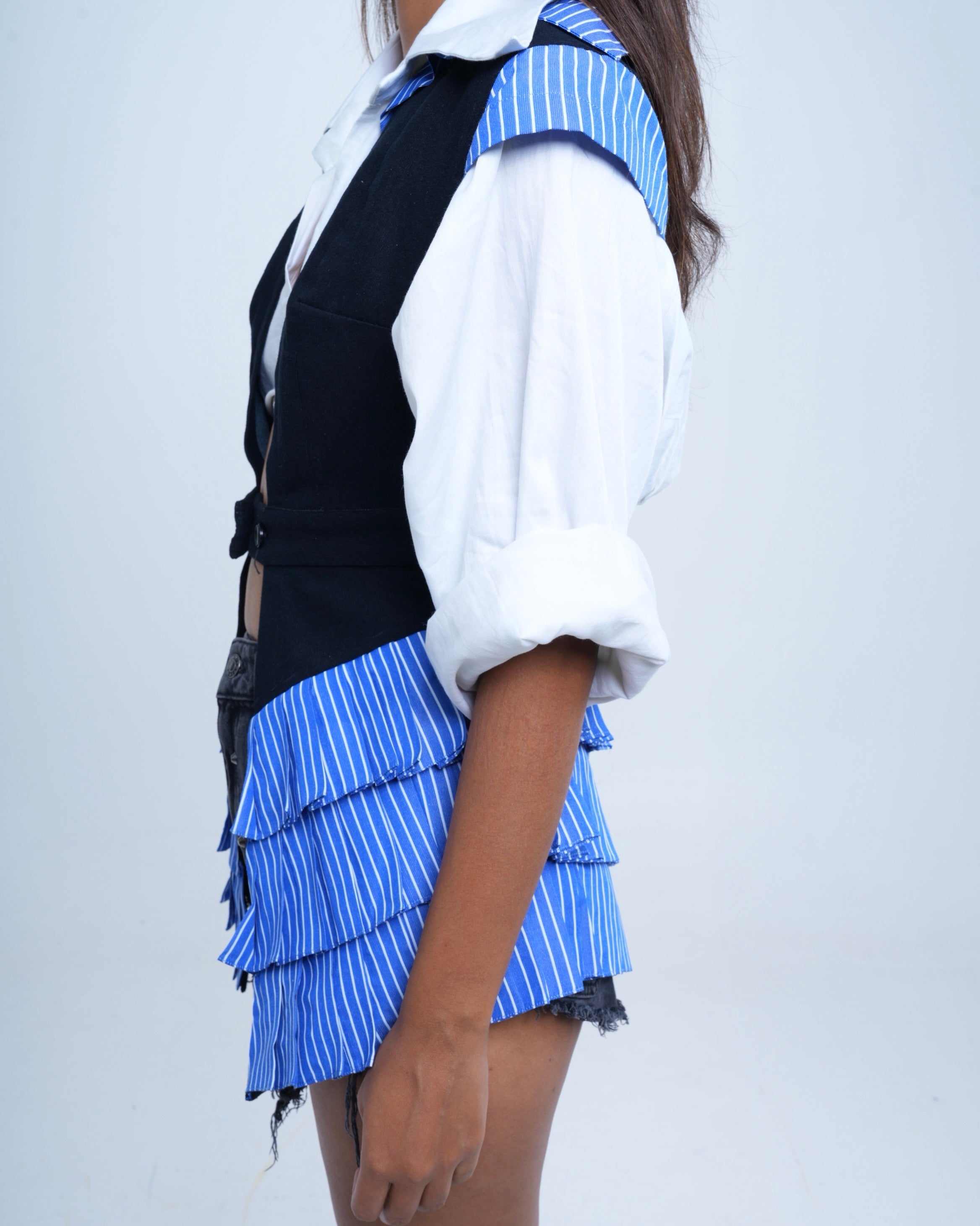 Pinstripe Vest