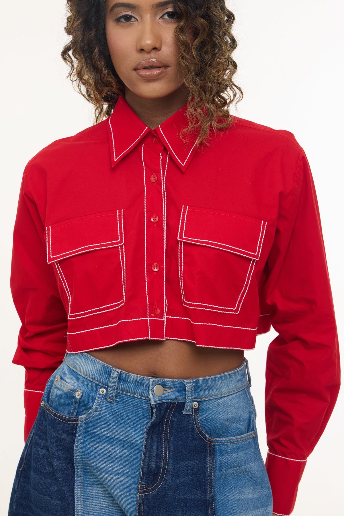 Erryn Crop Shirt